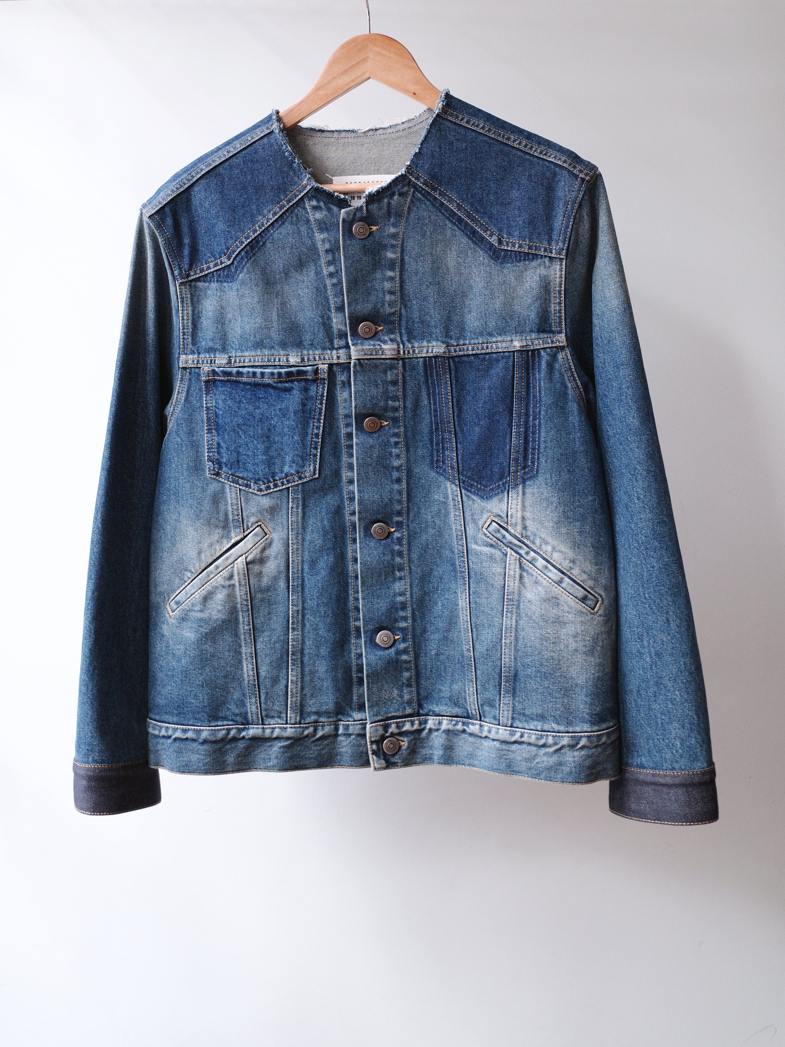 Maison Margiela Panelled Denim Jacket – EARTH 土