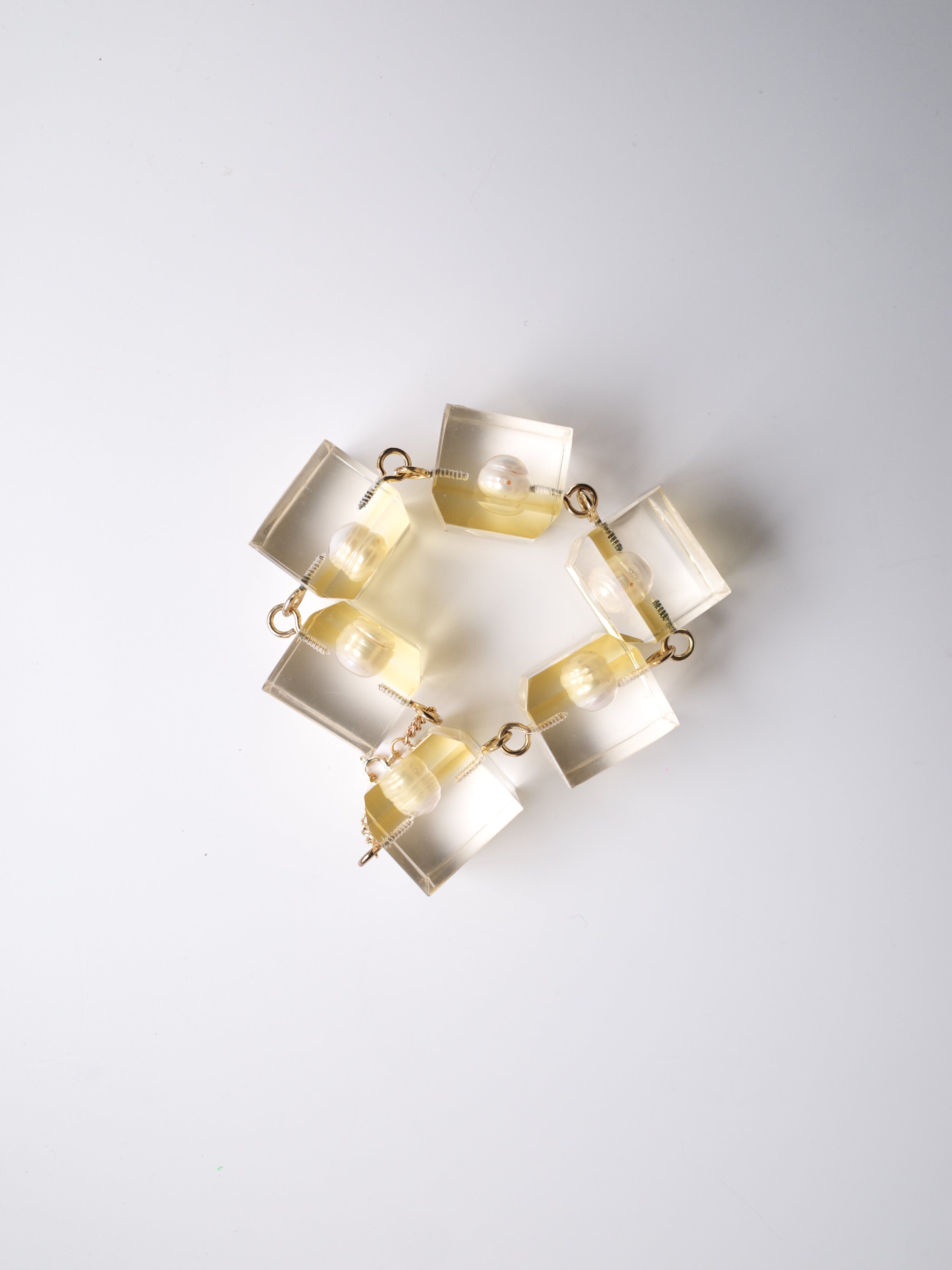 Kiko Kostadinov Lucite Cube Pearl Bracelet – EARTH 土