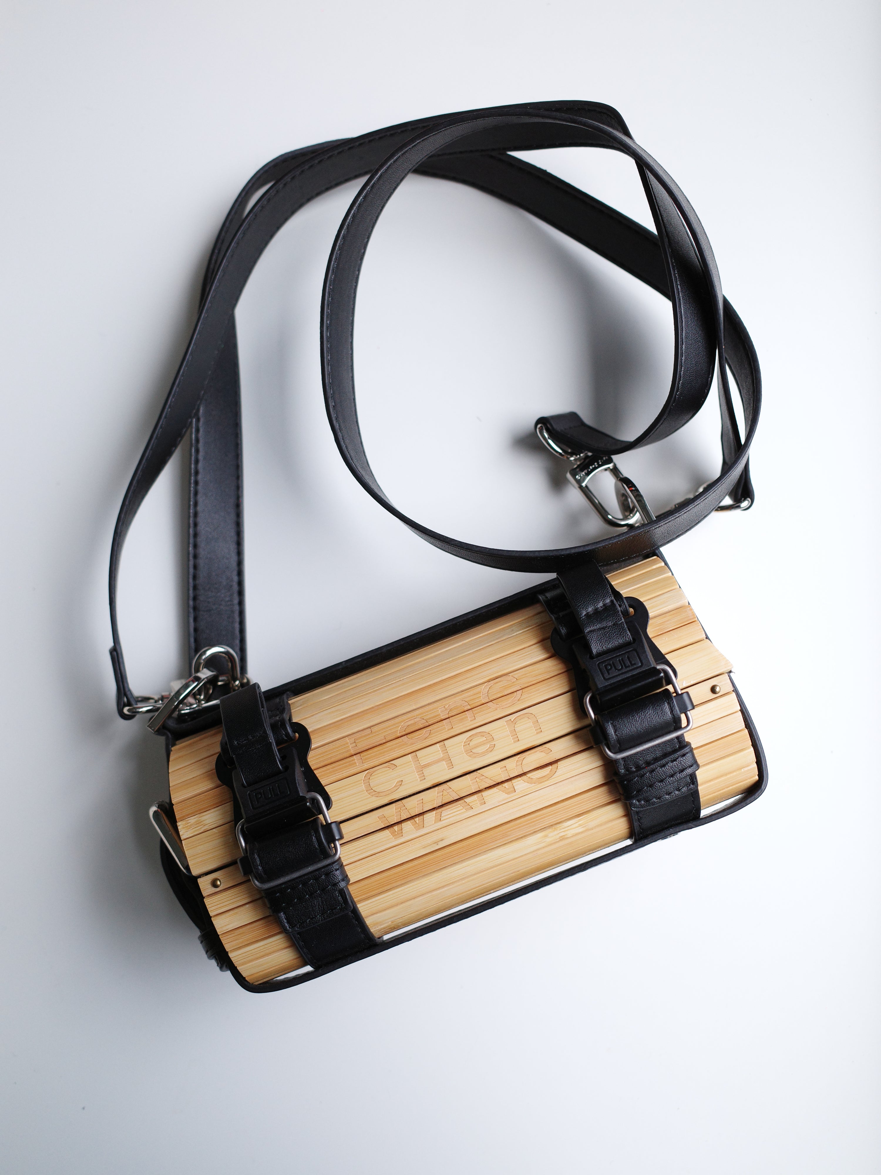Feng Chen Wang Bamboo Cylinder Crossbody Bag – WOOD 木