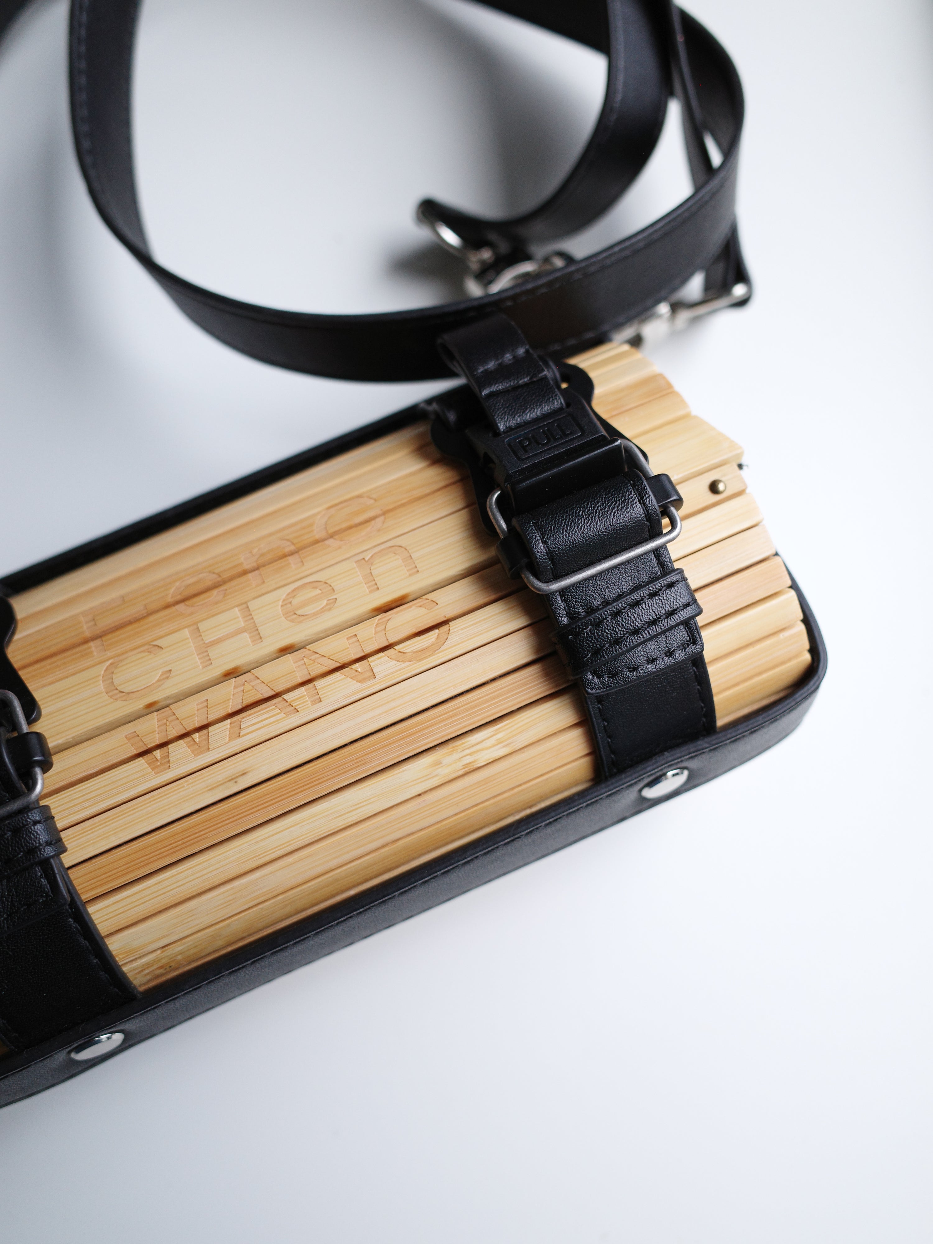 Feng Chen Wang Bamboo Cylinder Crossbody Bag – WOOD 木