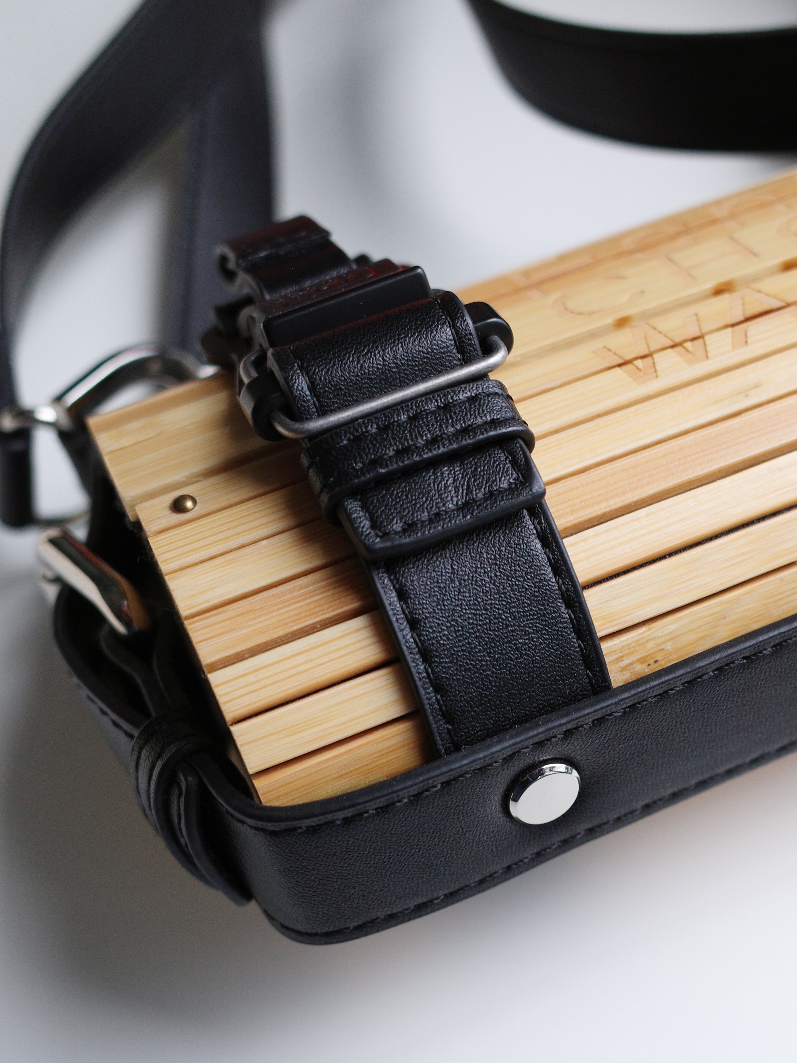 Feng Chen Wang Bamboo Cylinder Crossbody Bag – WOOD 木
