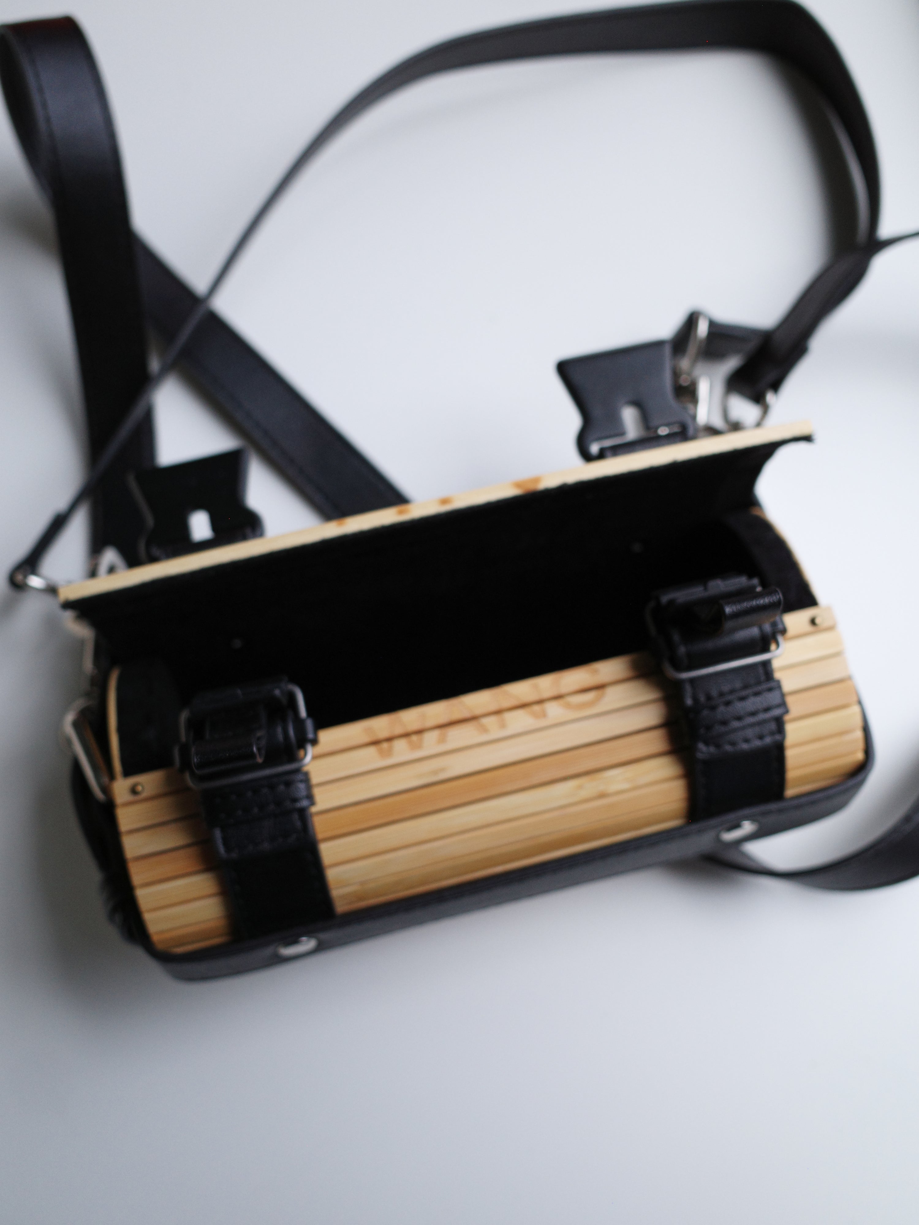 Feng Chen Wang Bamboo Cylinder Crossbody Bag – WOOD 木