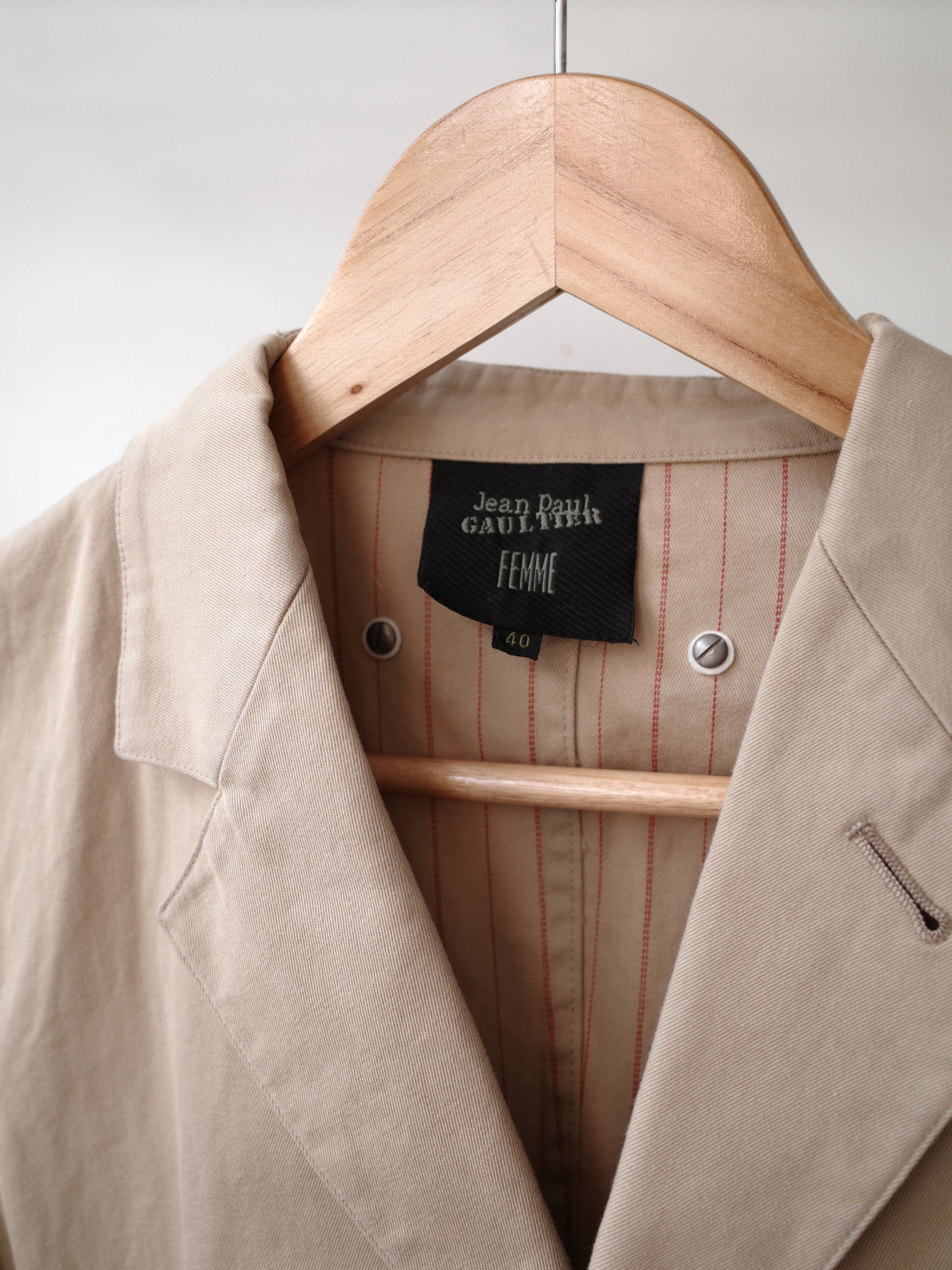Jean Paul Gaultier FEMME Sand Blazer – EARTH 土