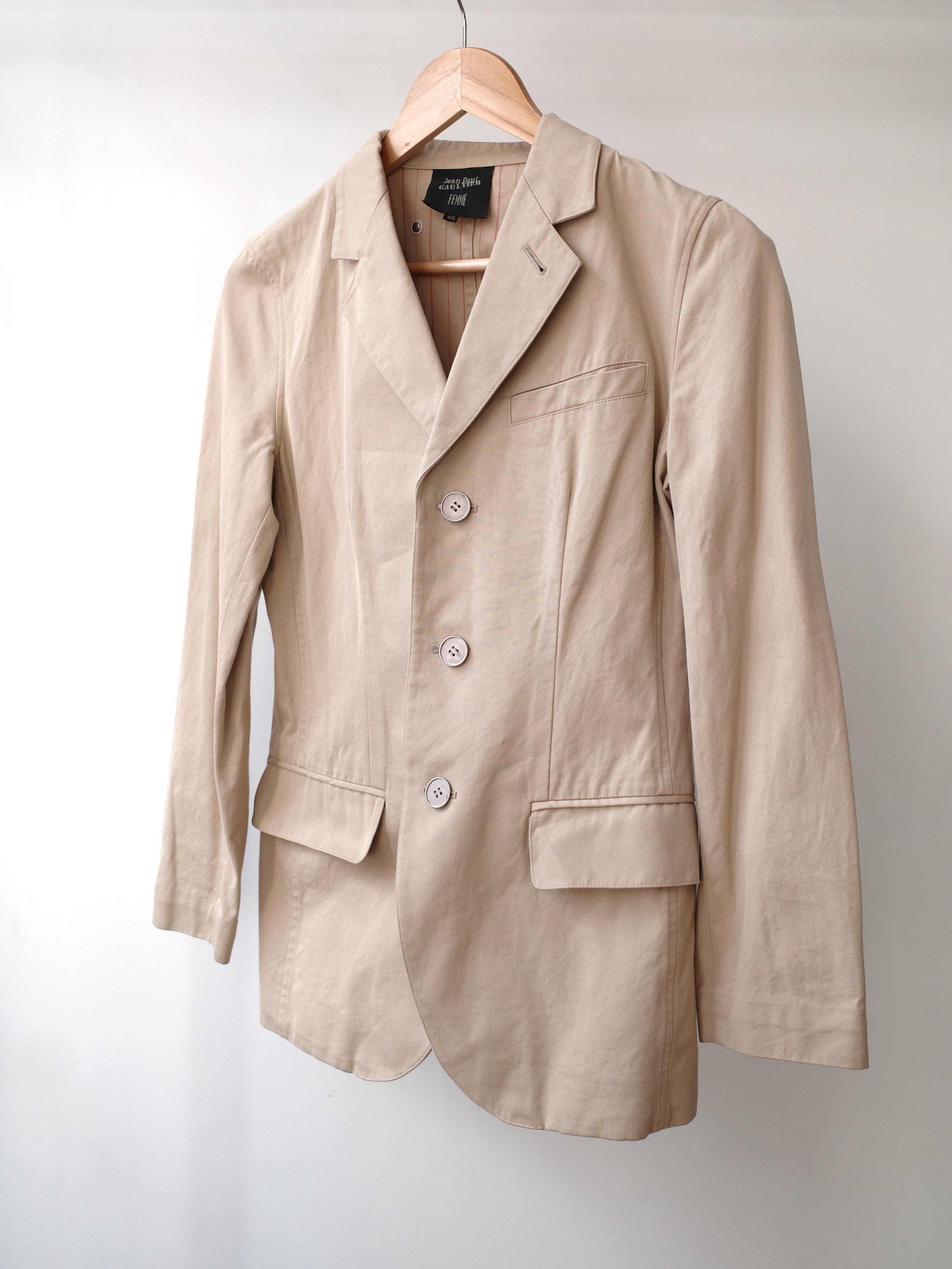 Jean Paul Gaultier FEMME Sand Blazer – EARTH 土