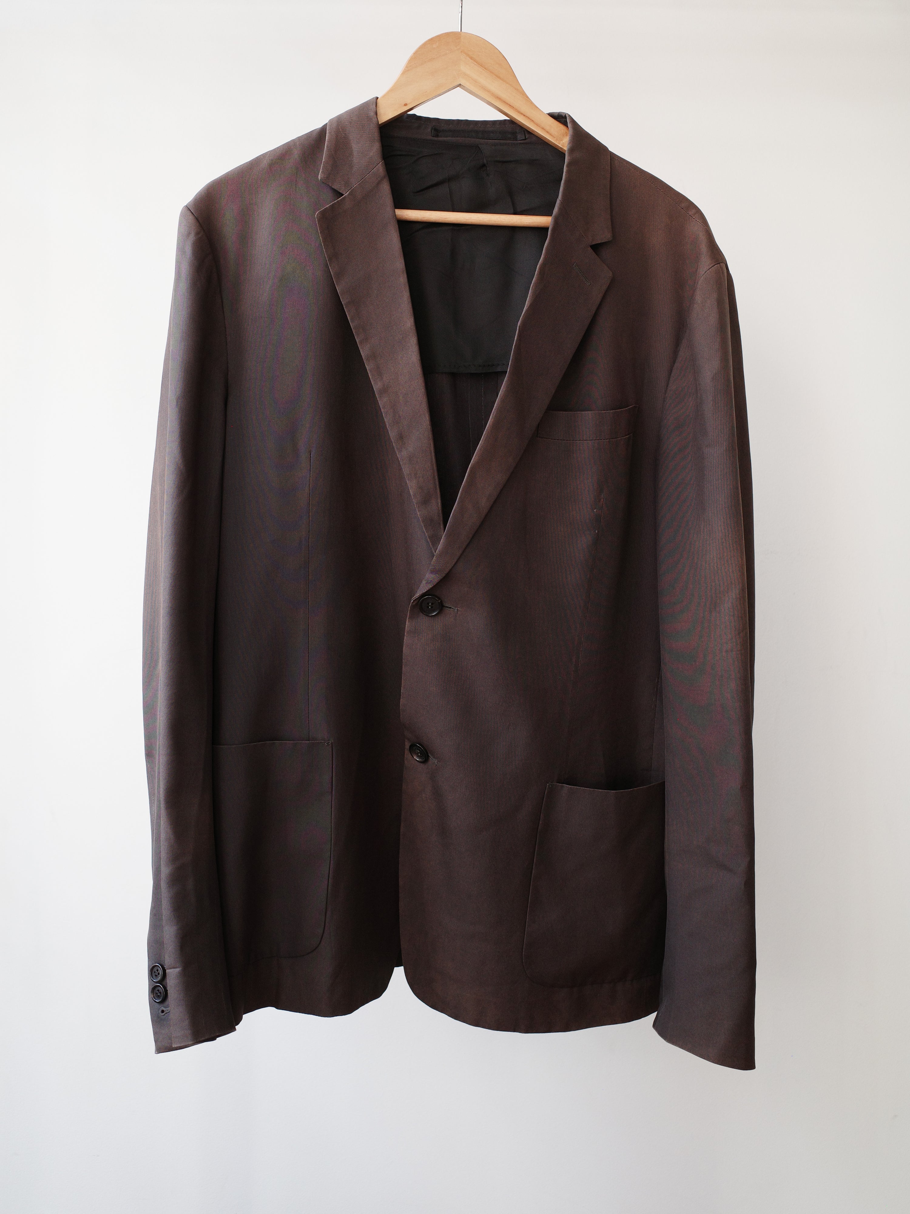 PRADA Lightweight Brown Tailored Jacket – EARTH 土