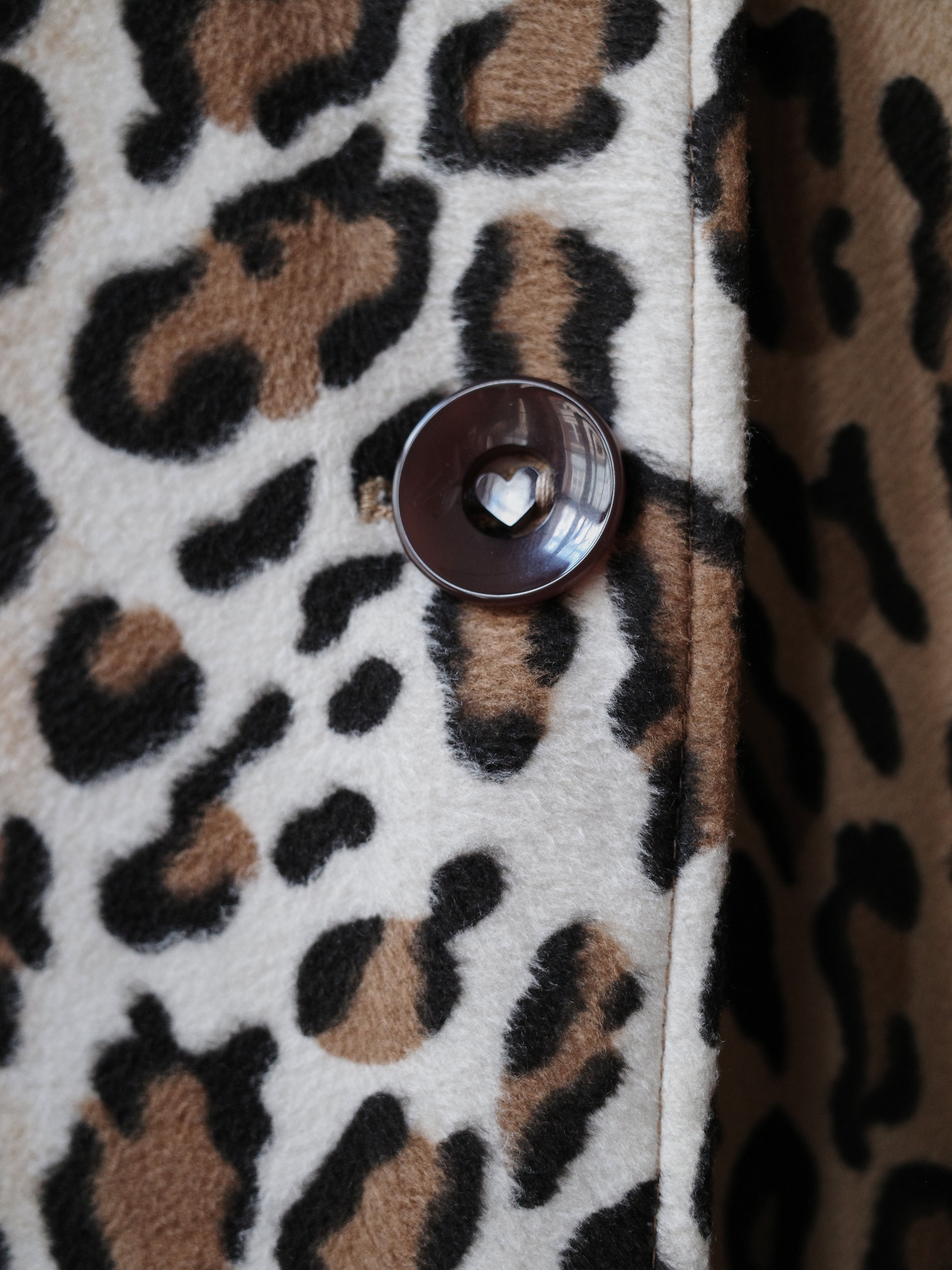Moschino Cheap and Chic Leopard Print Coat – FIRE 火