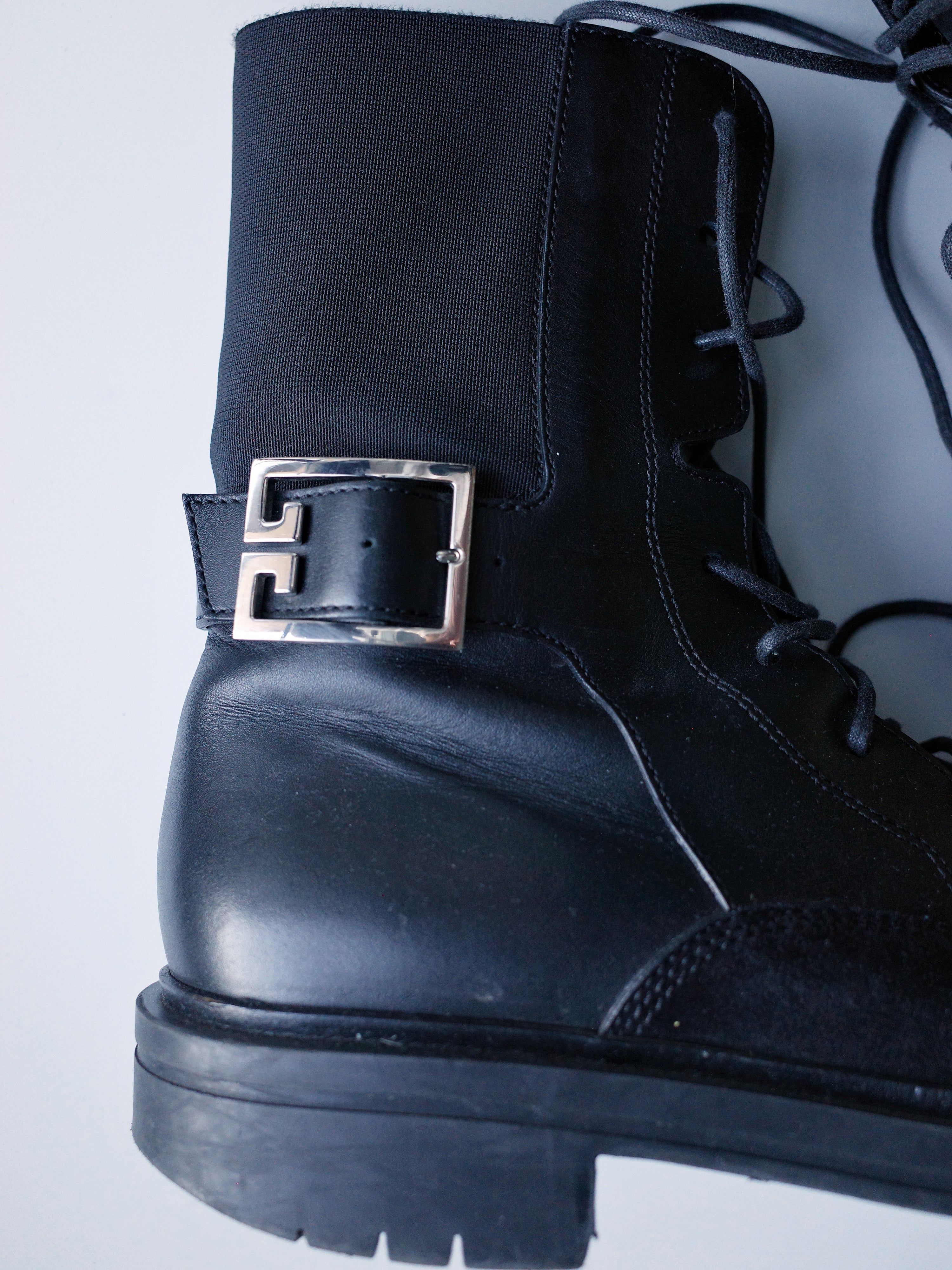 GIVENCHY Hybrid Tactical Combat Boots – METAL 金