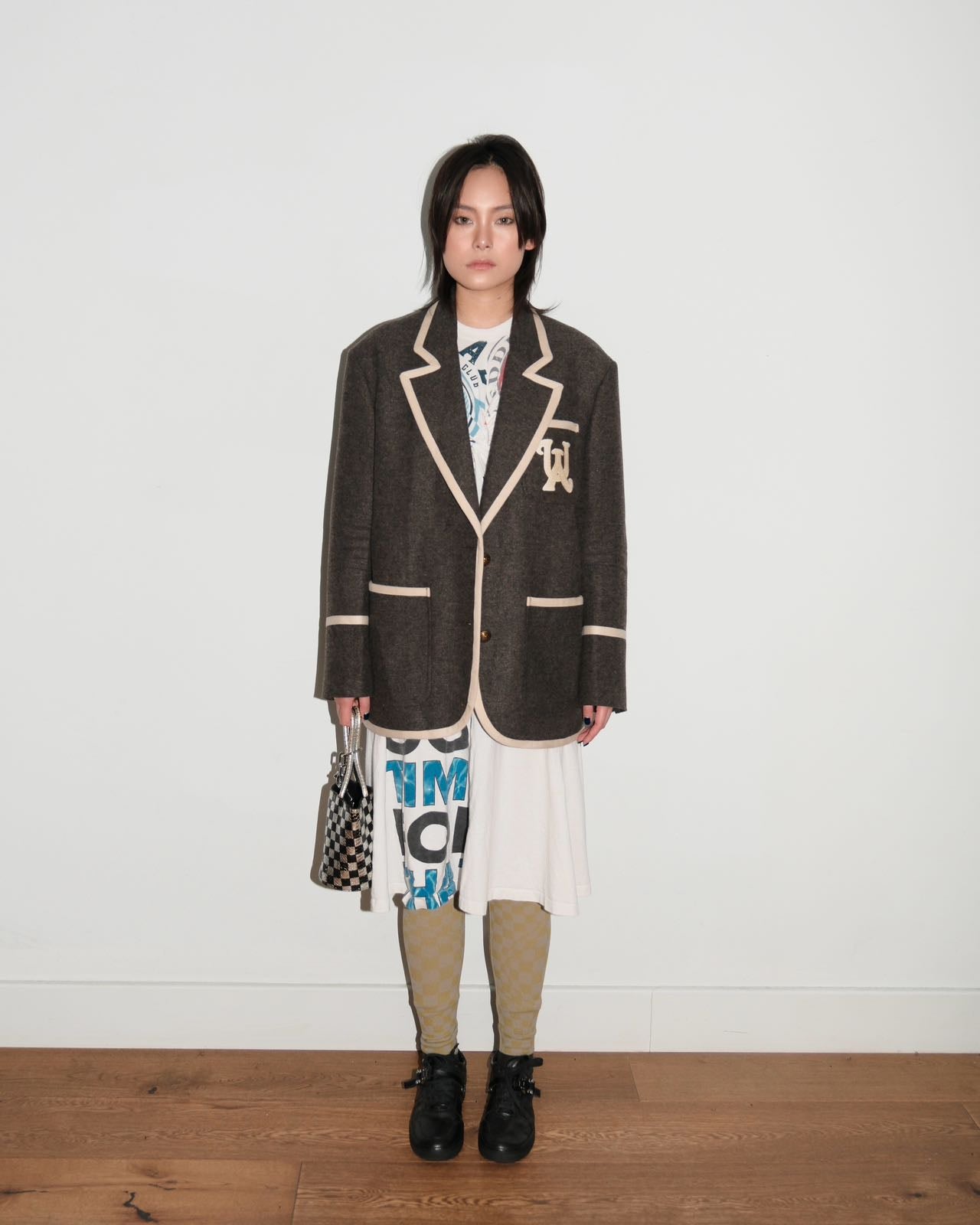 UOOYAA Academy Wool Blazer – EARTH 土