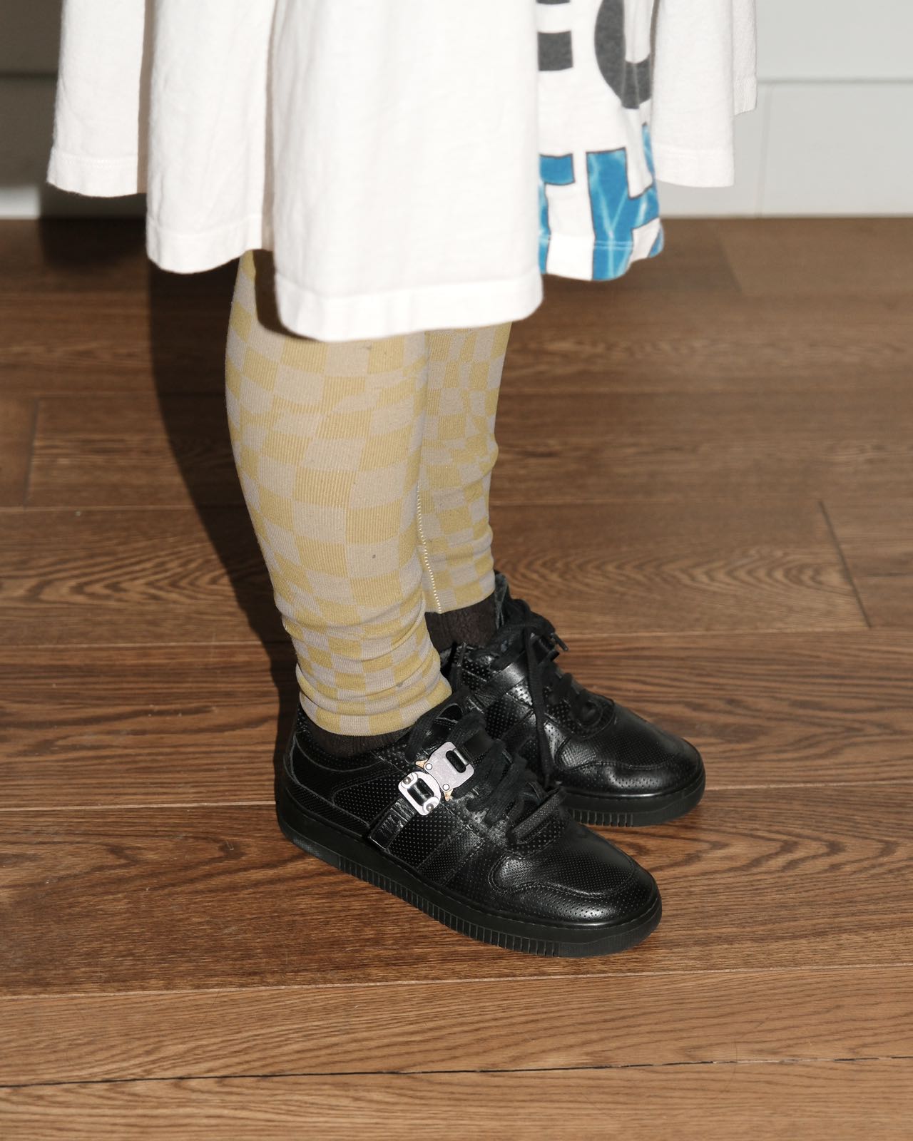 1017 ALYX 9SM Leather Buckle Low Sneakers – METAL 金