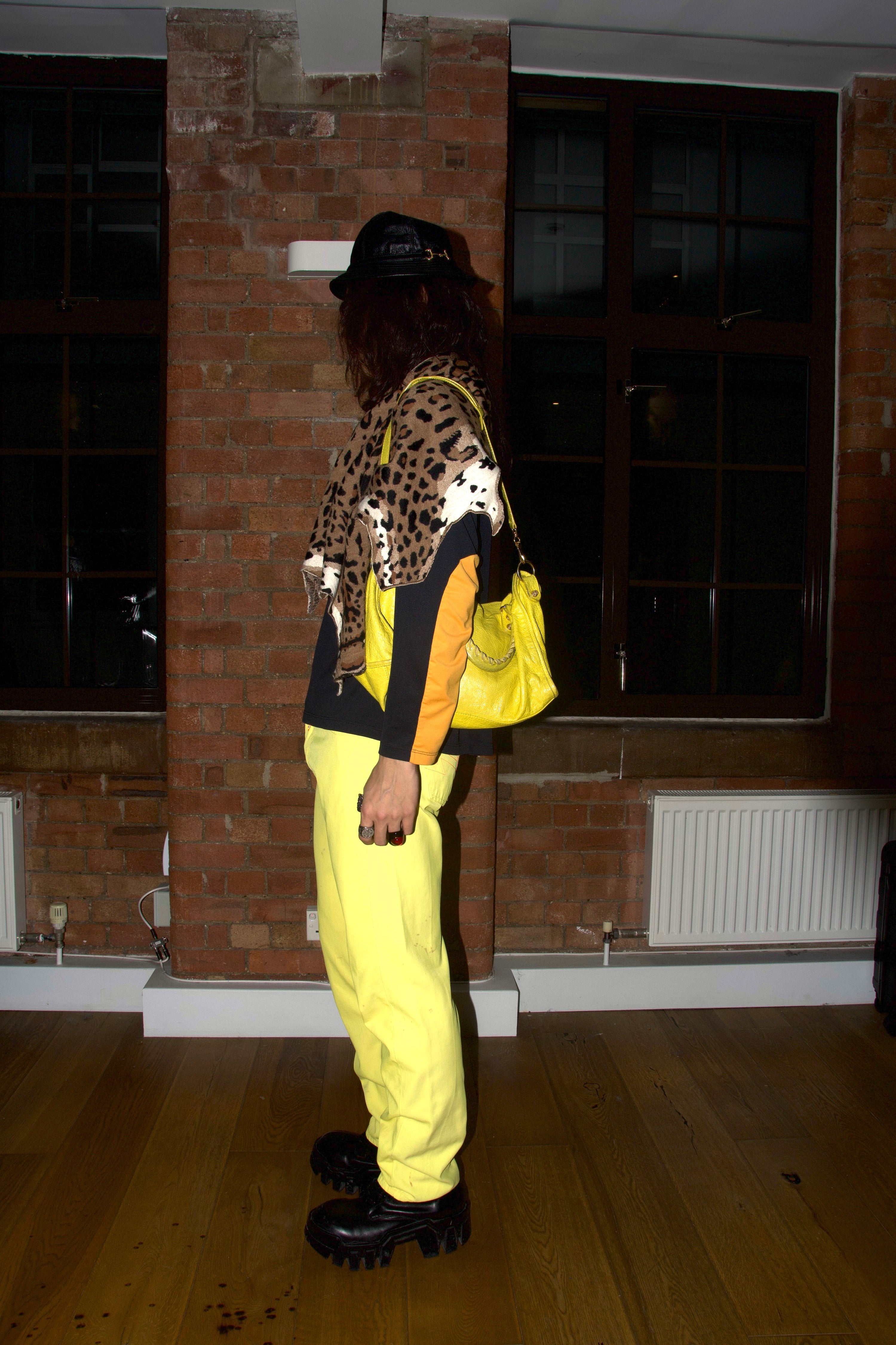 Balenciaga Bright Yellow Medium City Bag – METAL 金
