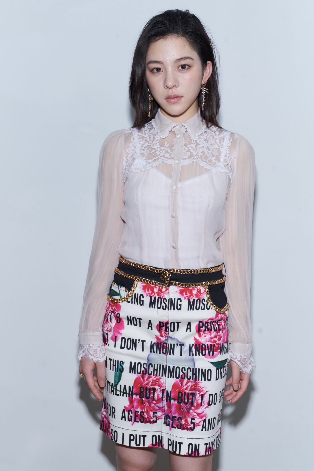 Dolce & Gabbana Lace Sheer Shirt – METAL 金