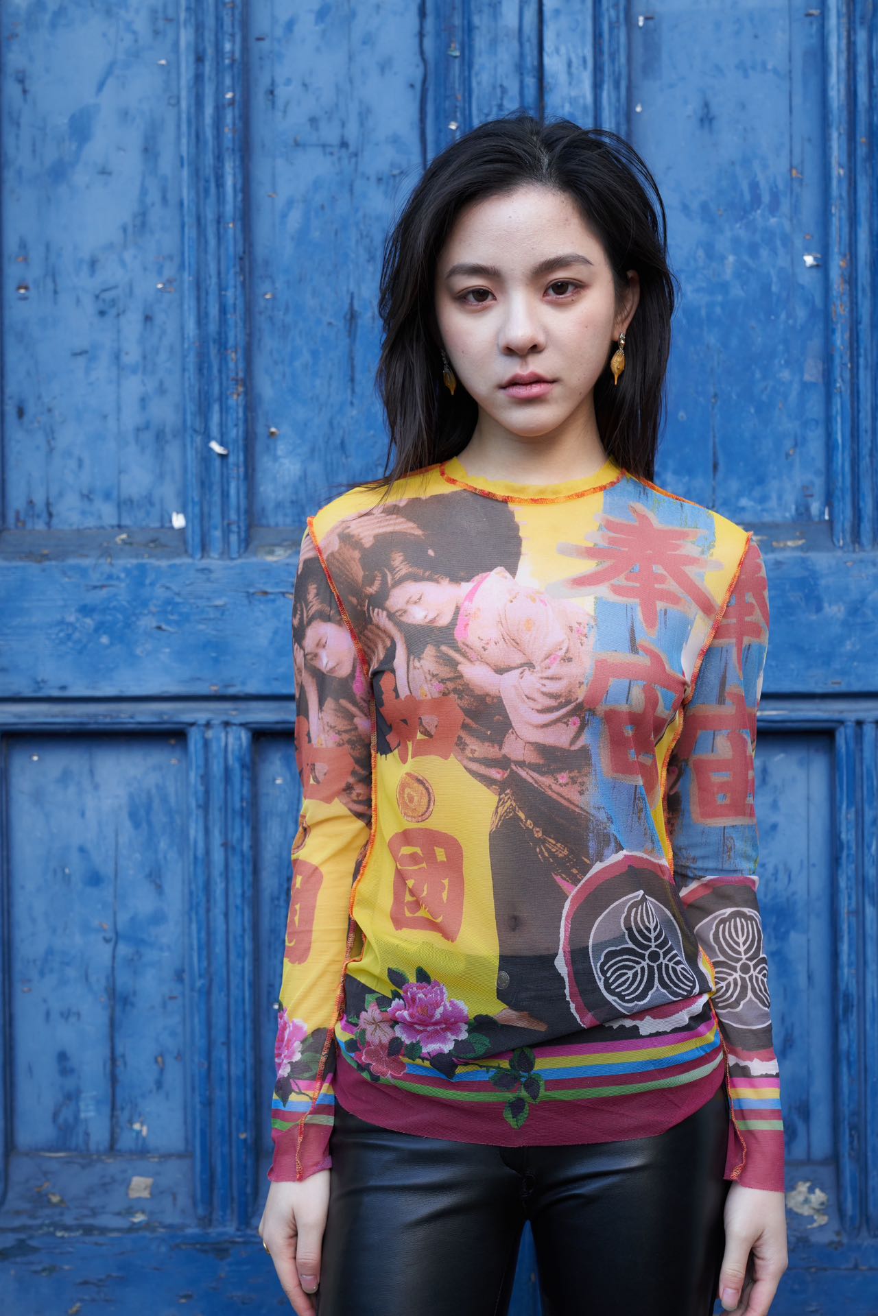 Jean Paul Gaultier "Geisha Illusion" Mesh Top – FIRE 火