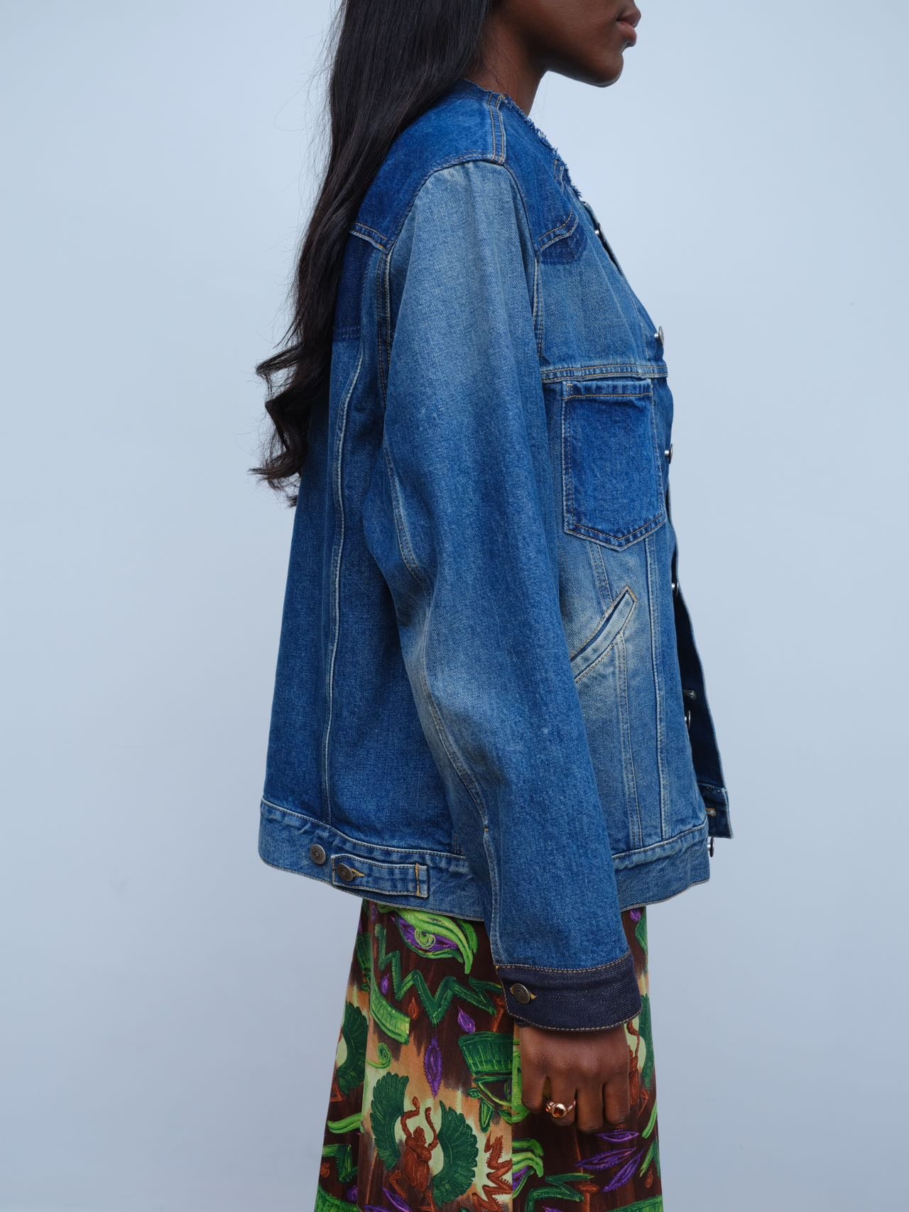 Maison Margiela Panelled Denim Jacket – EARTH 土
