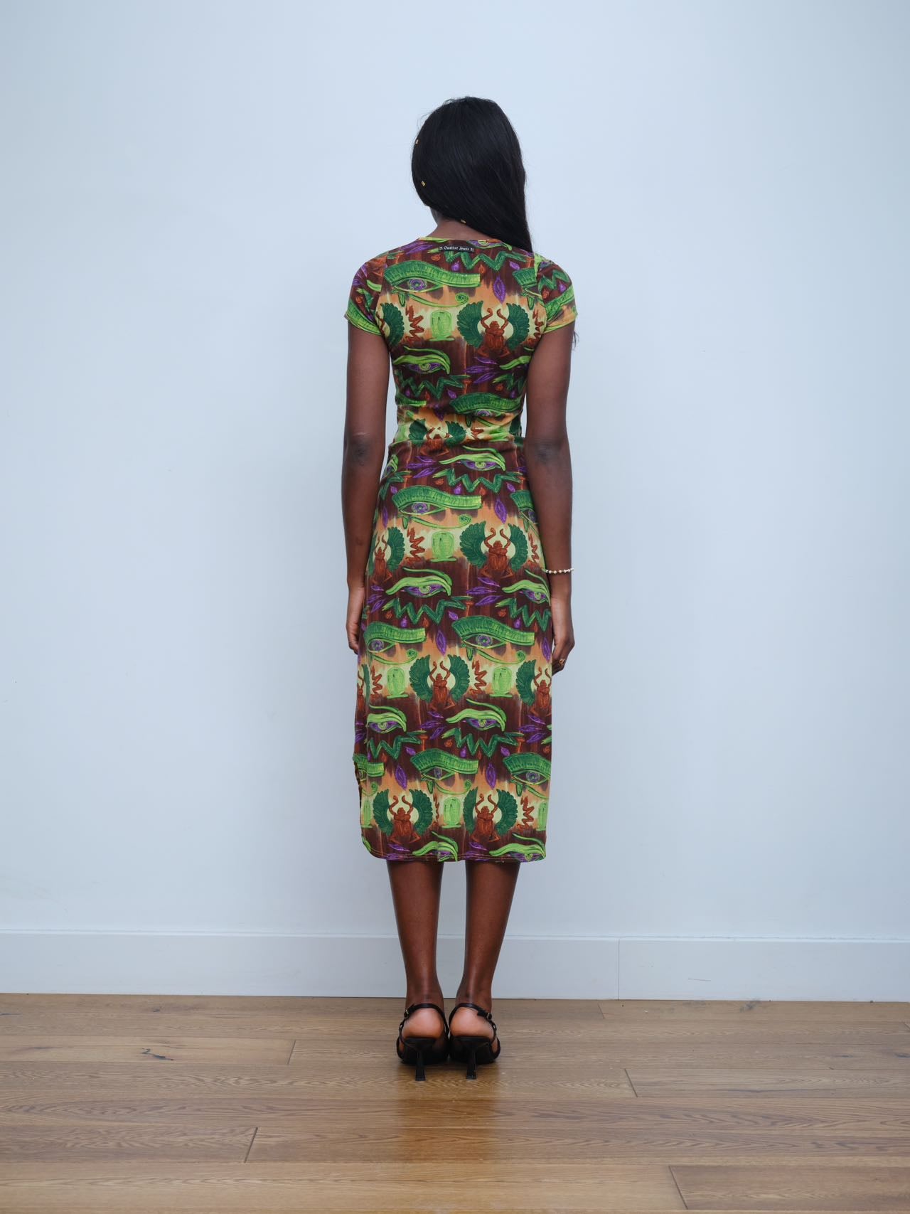 Jean Paul Gaultier Gothic-Eye Print Dress – WOOD 木