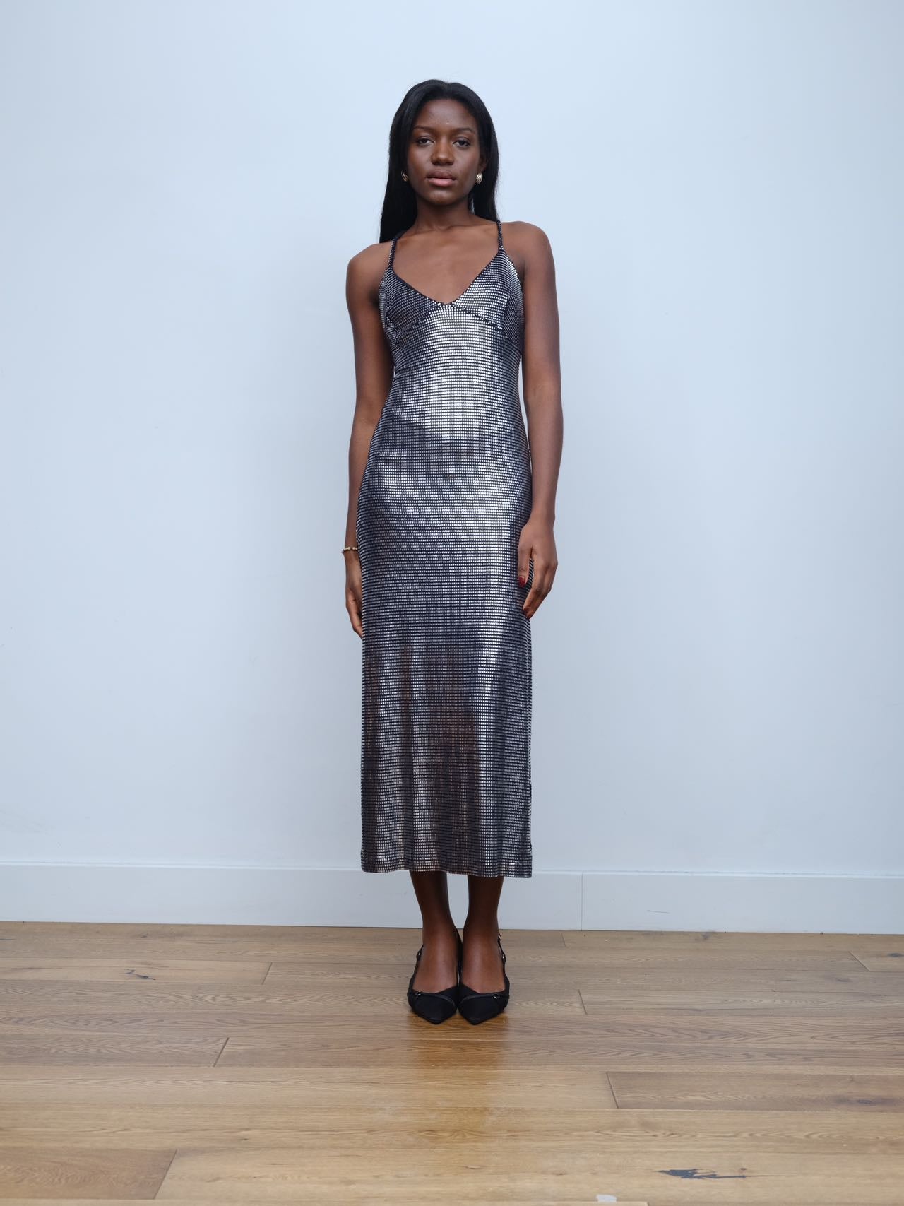 Paco Rabanne Vintage Chainmail Sheen Dress – METAL 金