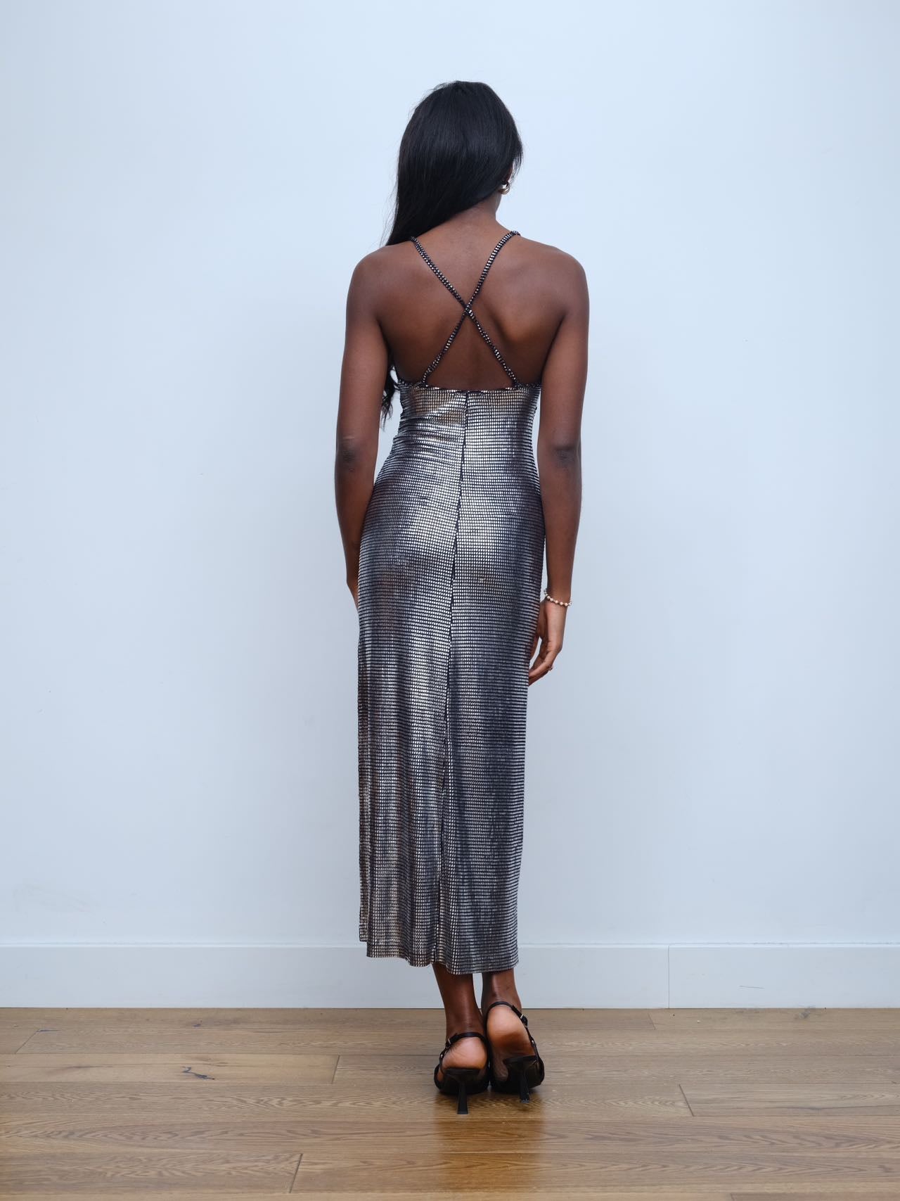 Paco Rabanne Vintage Chainmail Sheen Dress – METAL 金