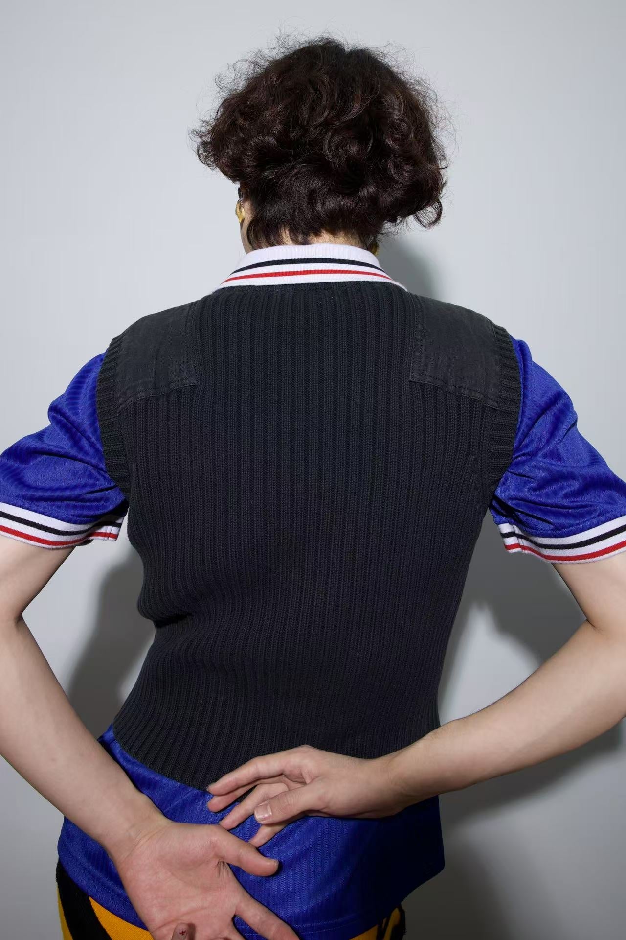 Walter Van Beirendonck W.&L.T. Knit Vest – FIRE 火