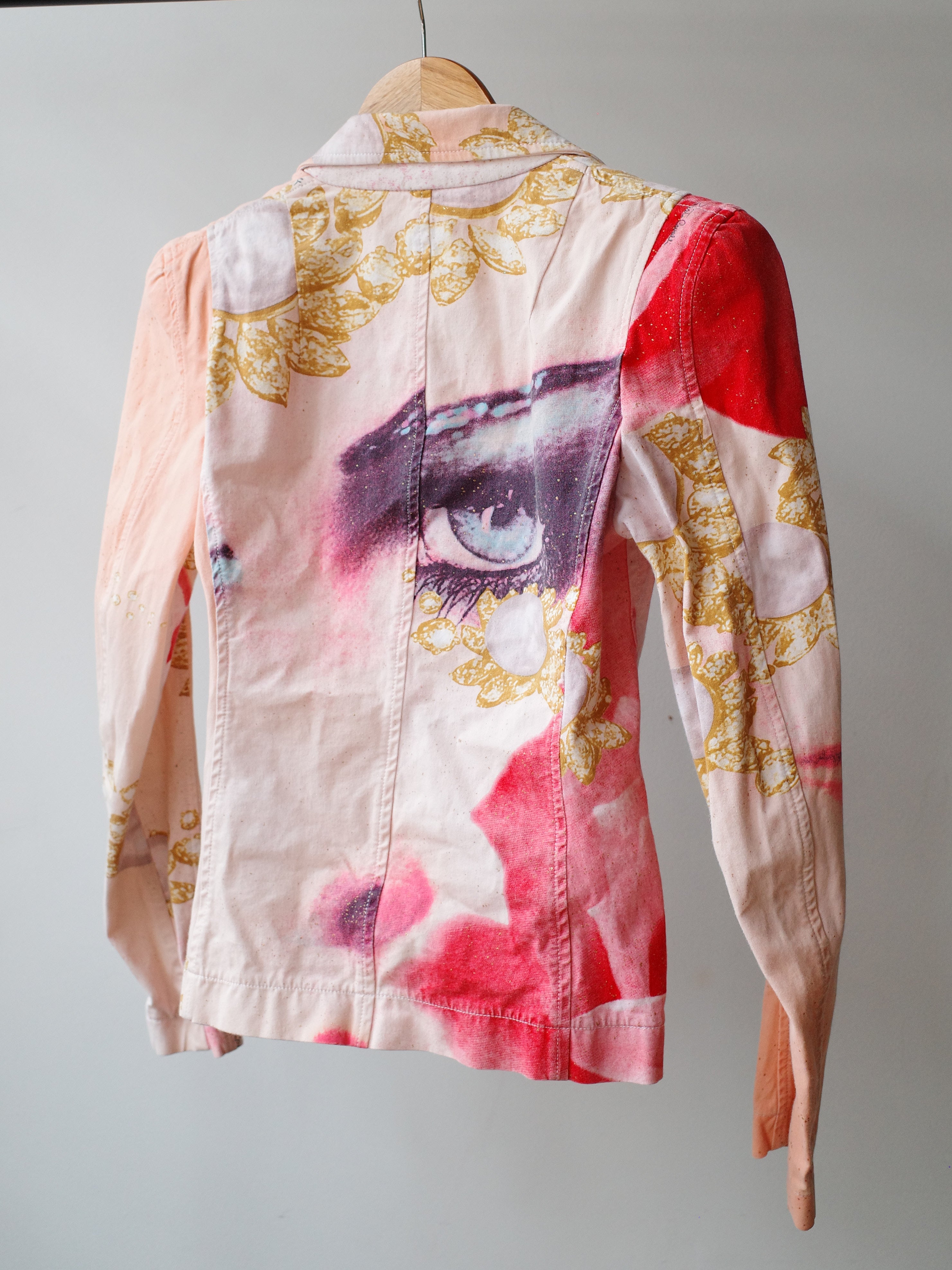 Roberto Cavalli S/S 2001 Runway Printed Blazer – FIRE 火