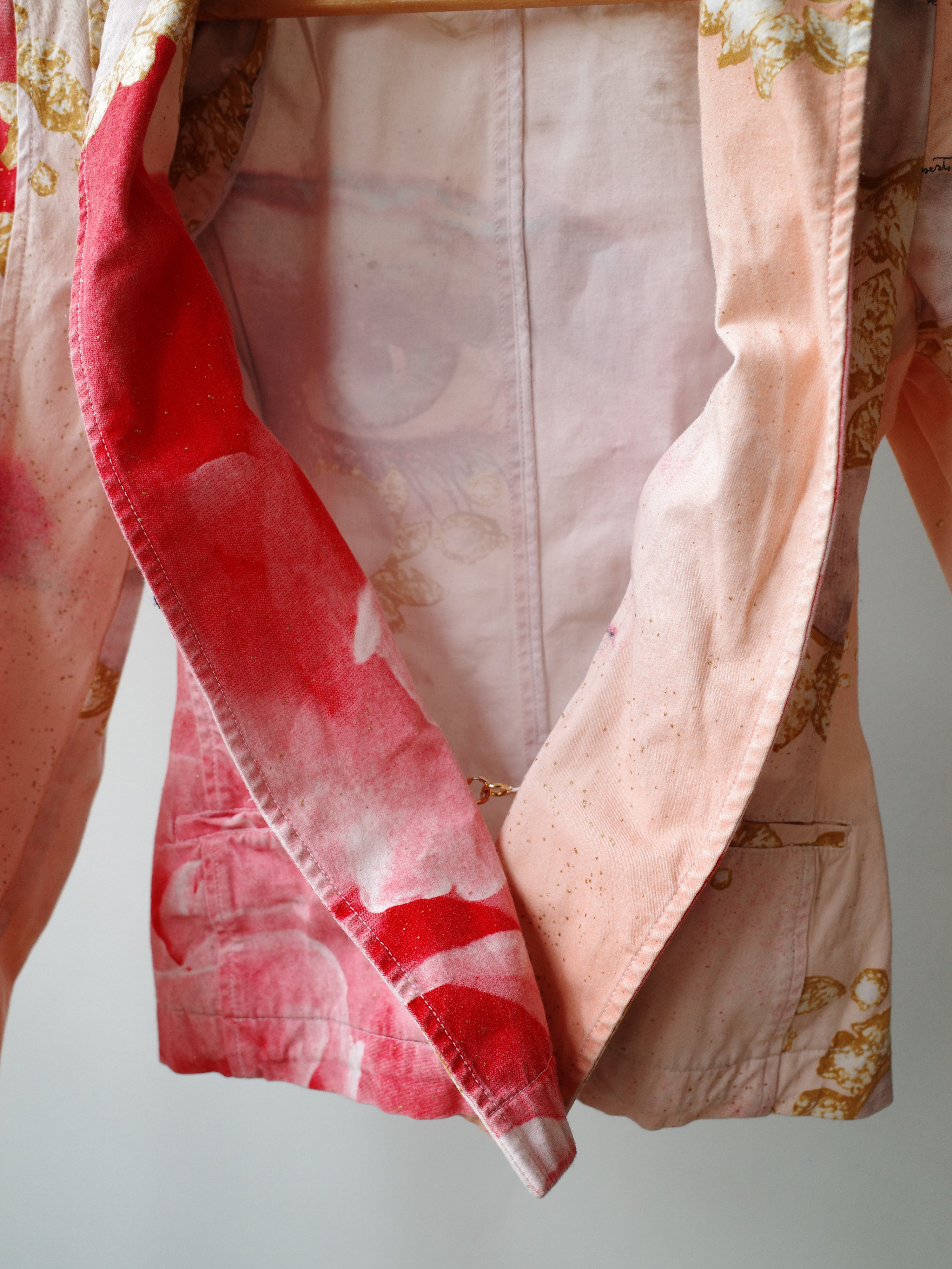 Roberto Cavalli S/S 2001 Runway Printed Blazer – FIRE 火