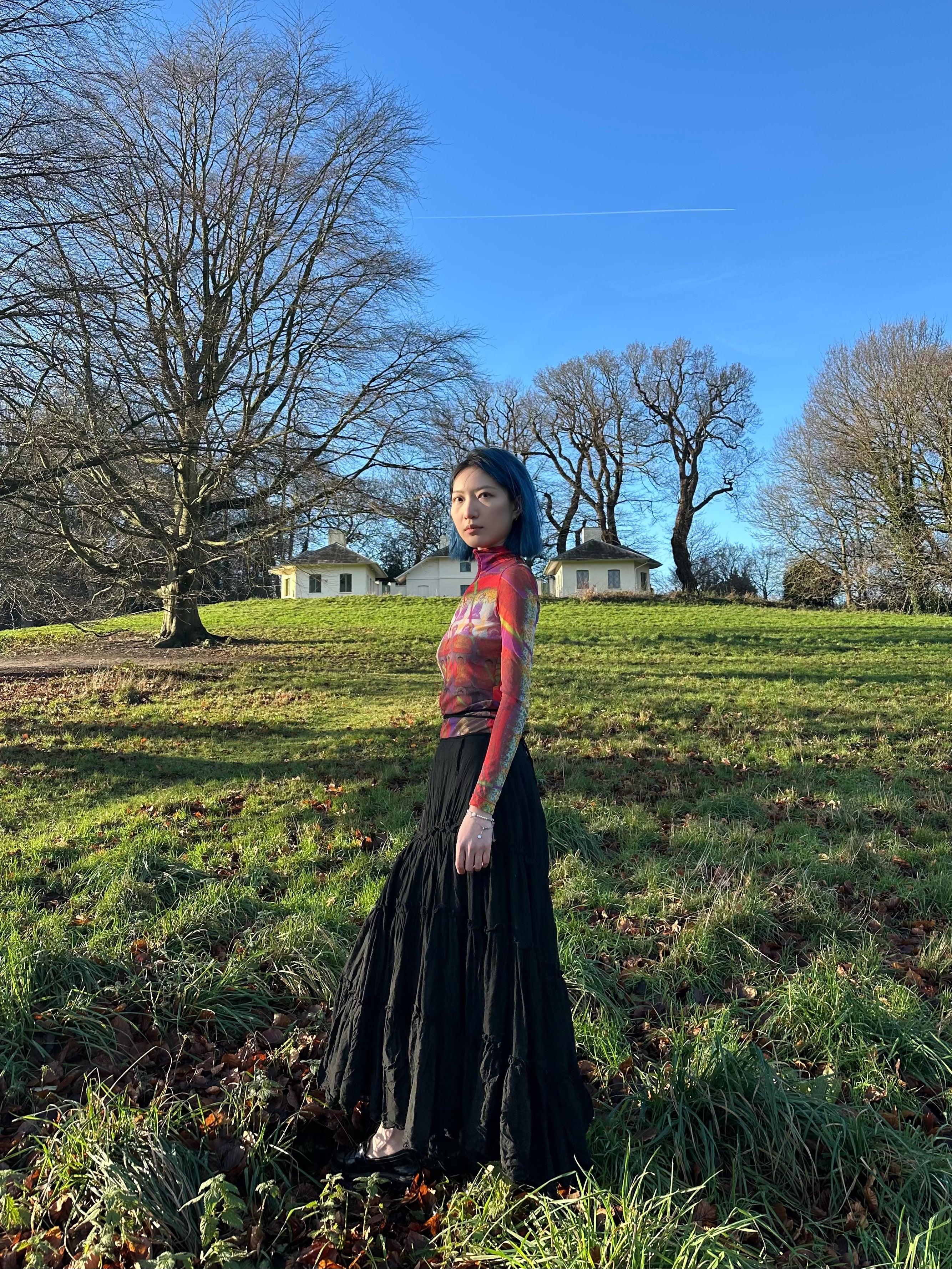 Jean Paul Gaultier Black Tiered Maxi Skirt – WATER 水