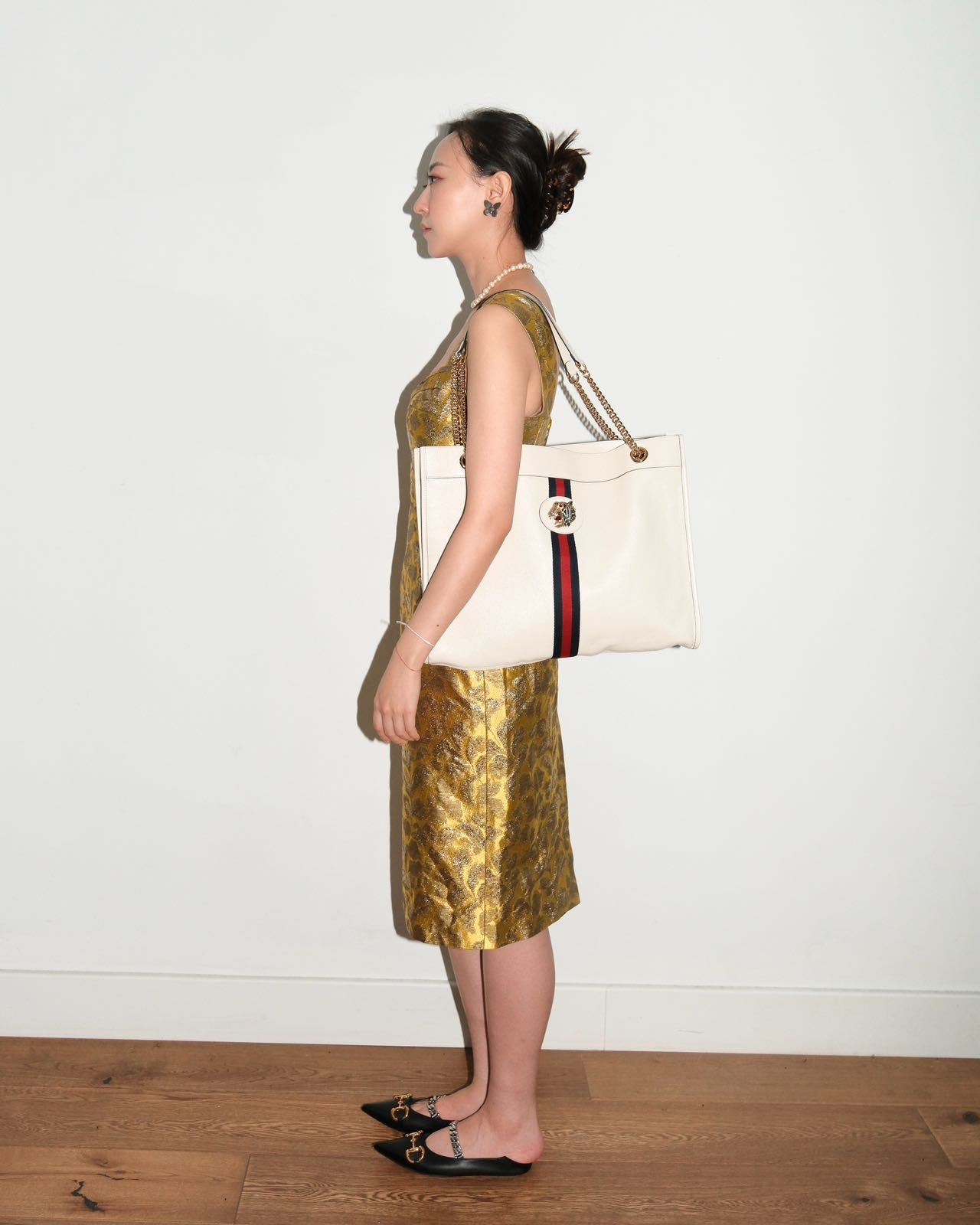 GUCCI Rajah Tote – METAL 金