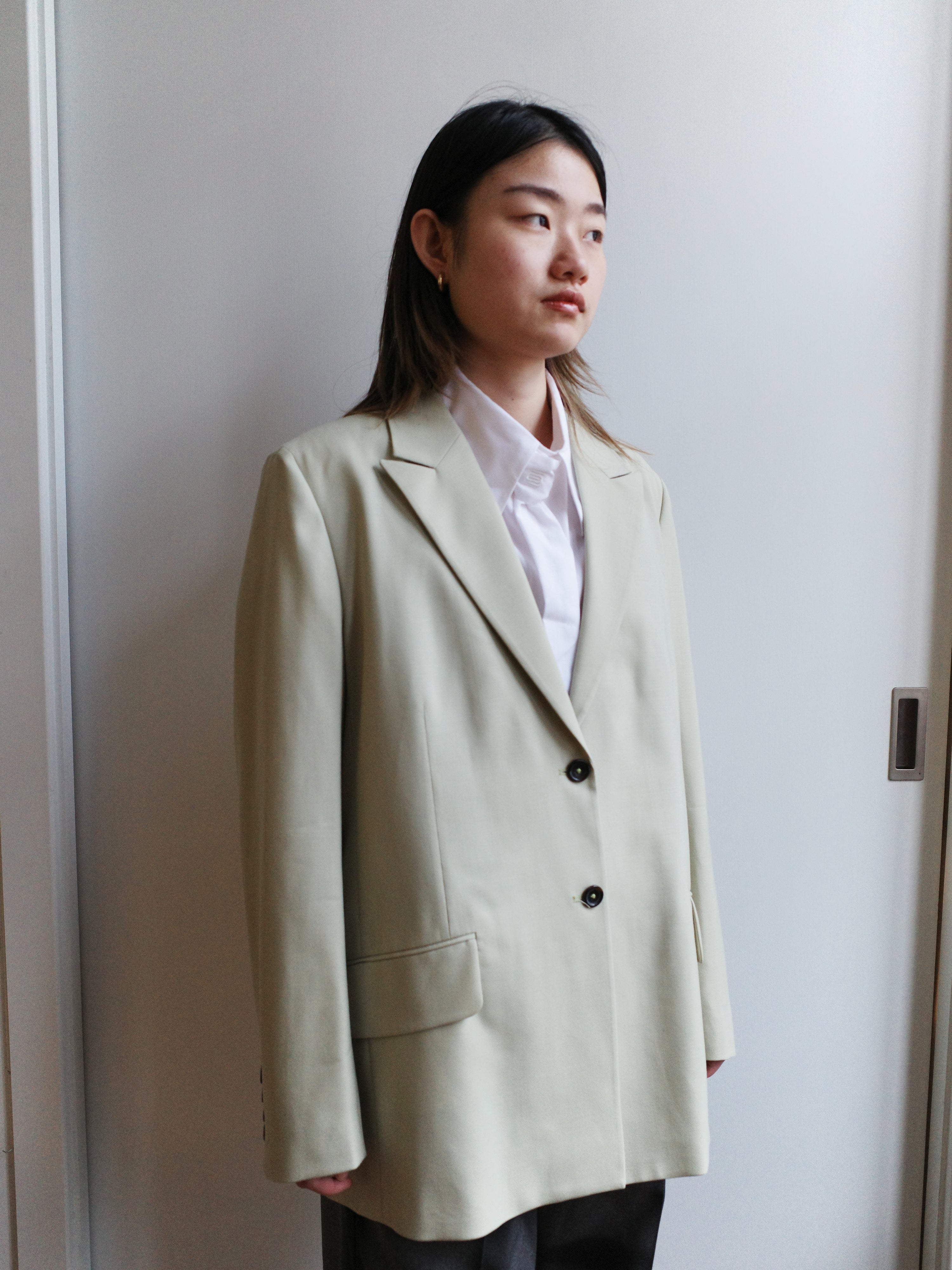 Paul Smith Sage Green Wool Blazer – WOOD
