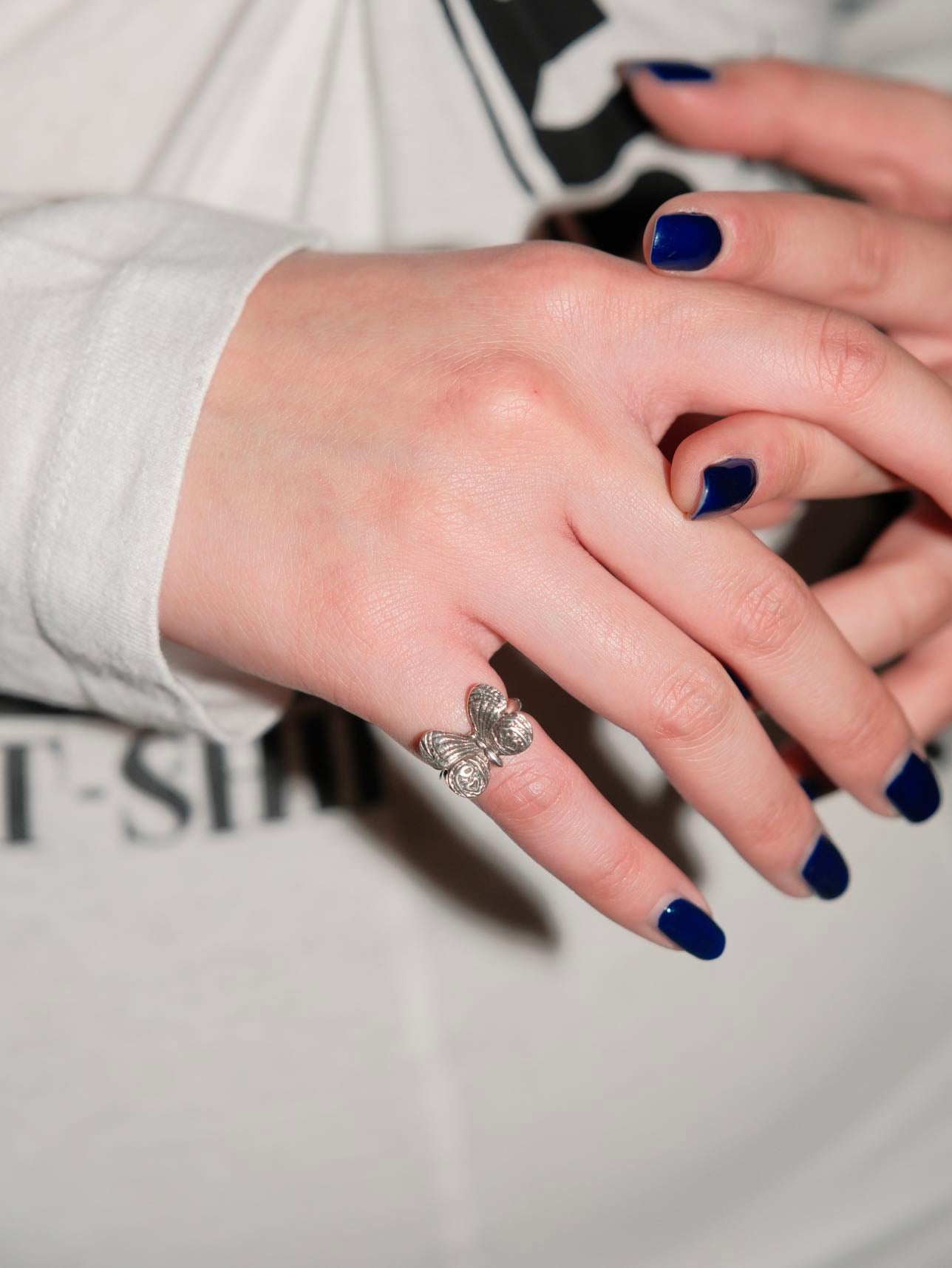 Jean Paul Gaultier Vintage Butterfly Pinky Ring – METAL 金