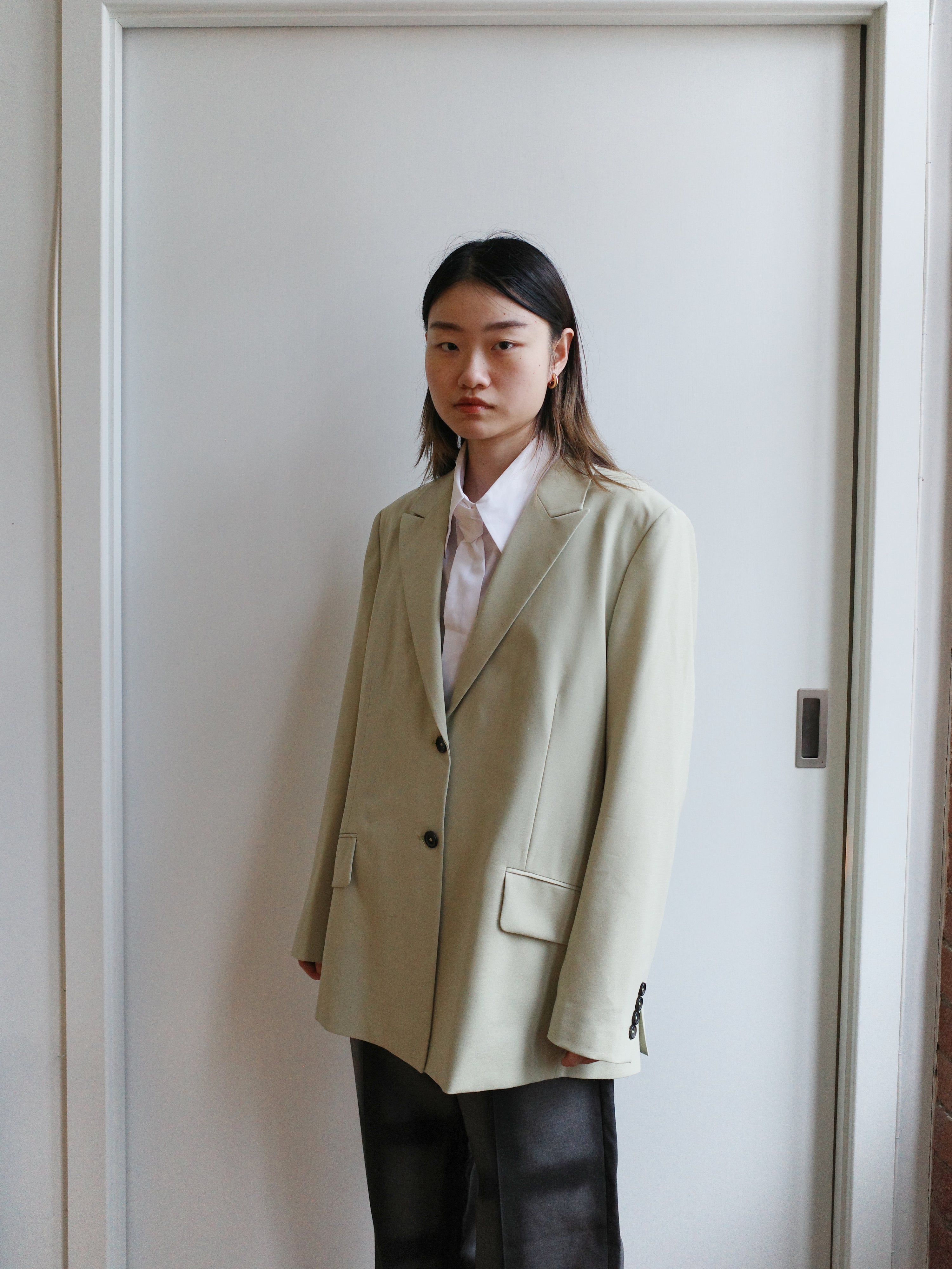Paul Smith Sage Green Wool Blazer – WOOD