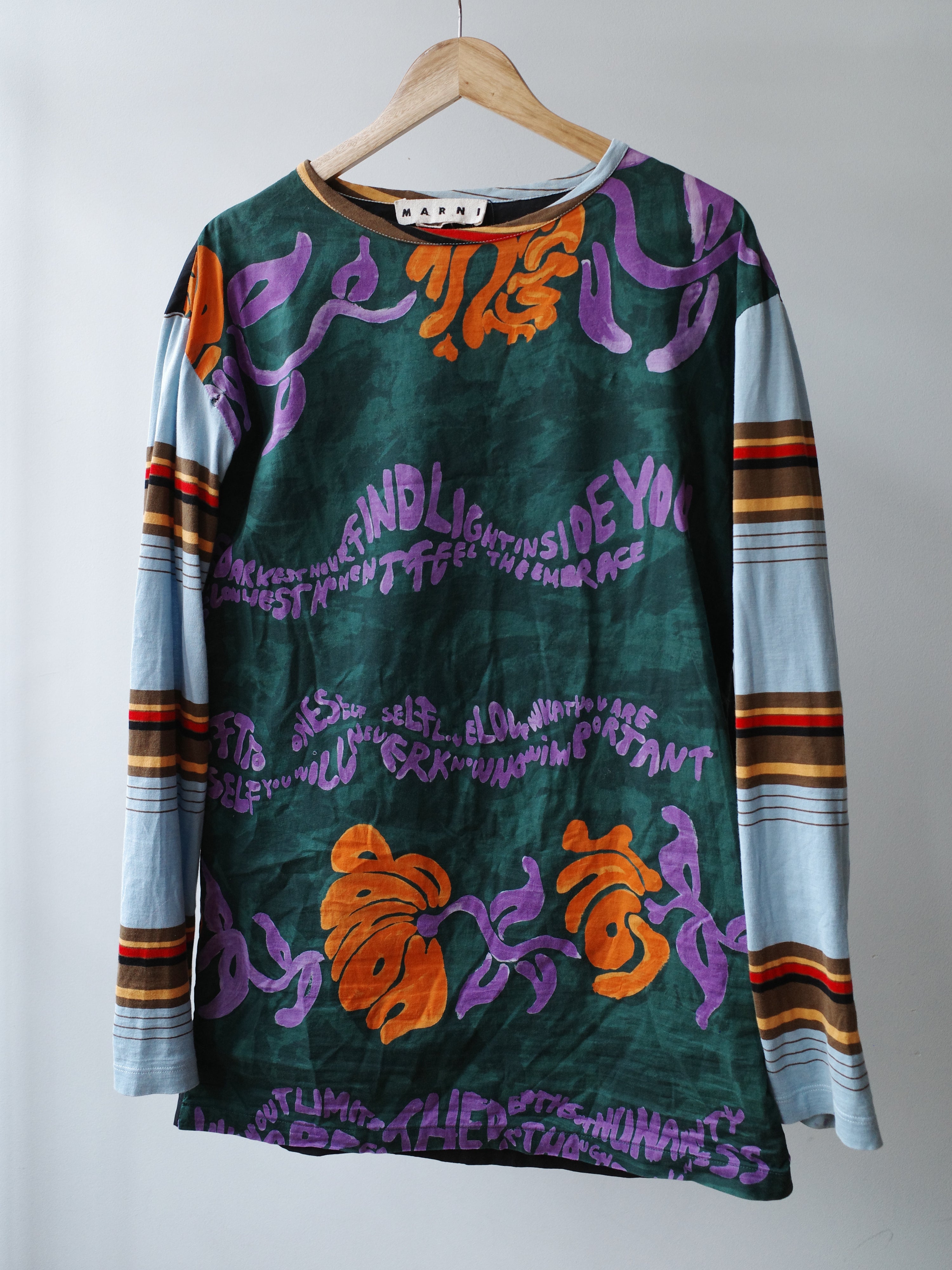 Marni Psychedelic Print Long Sleeve – FIRE 火