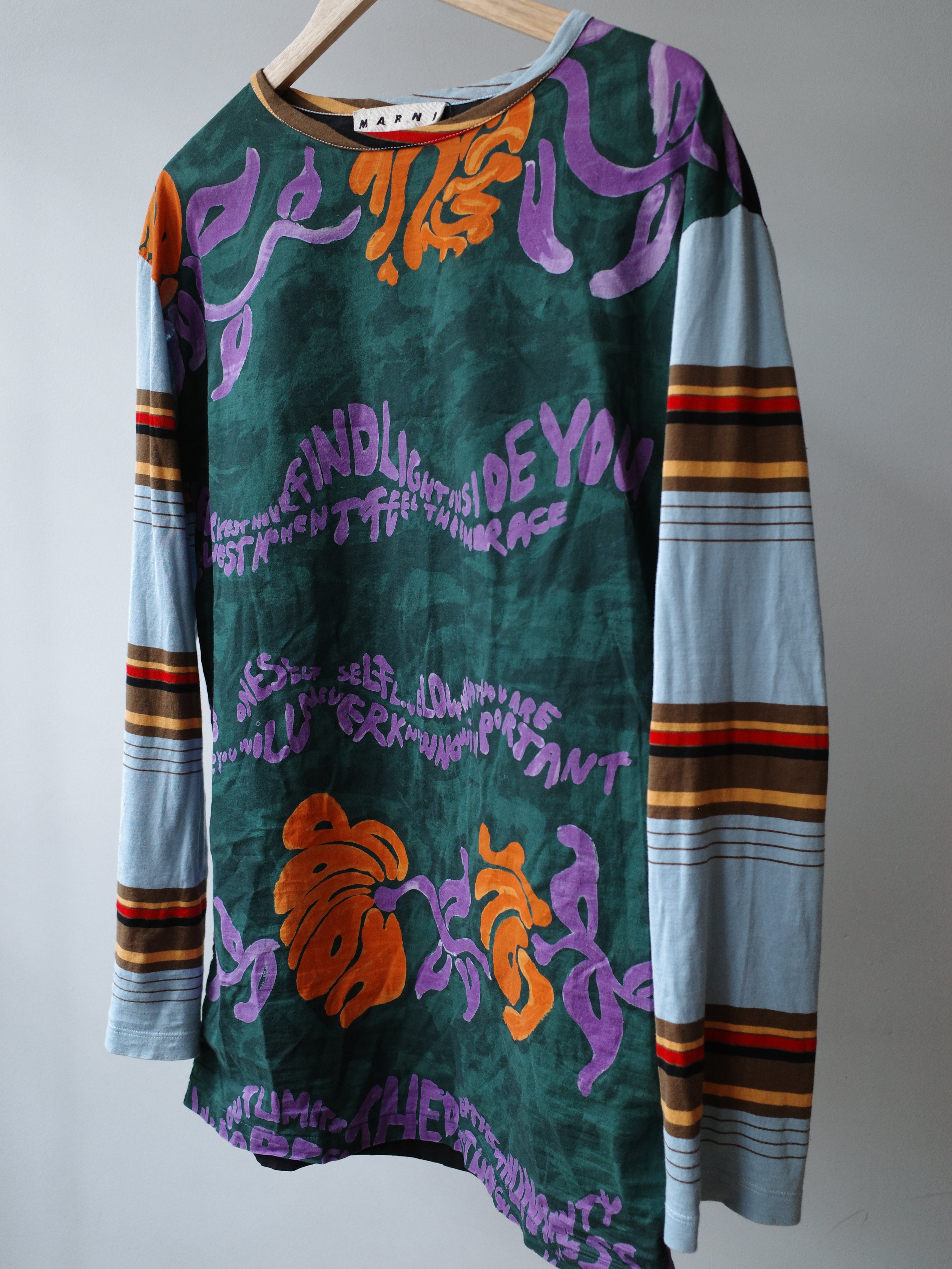 Marni Psychedelic Print Long Sleeve – FIRE 火