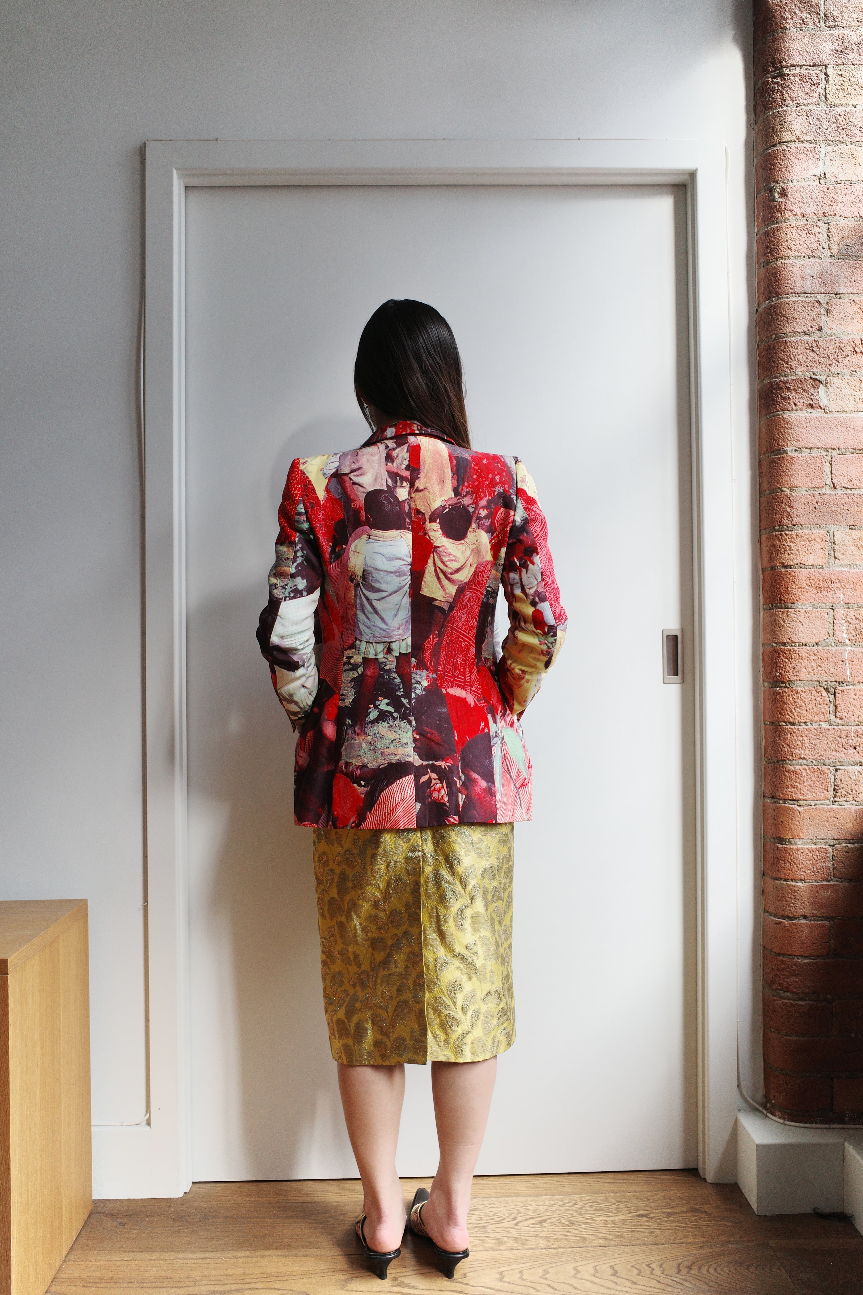 Moschino Vintage All-Over Print Jacket – FIRE 火