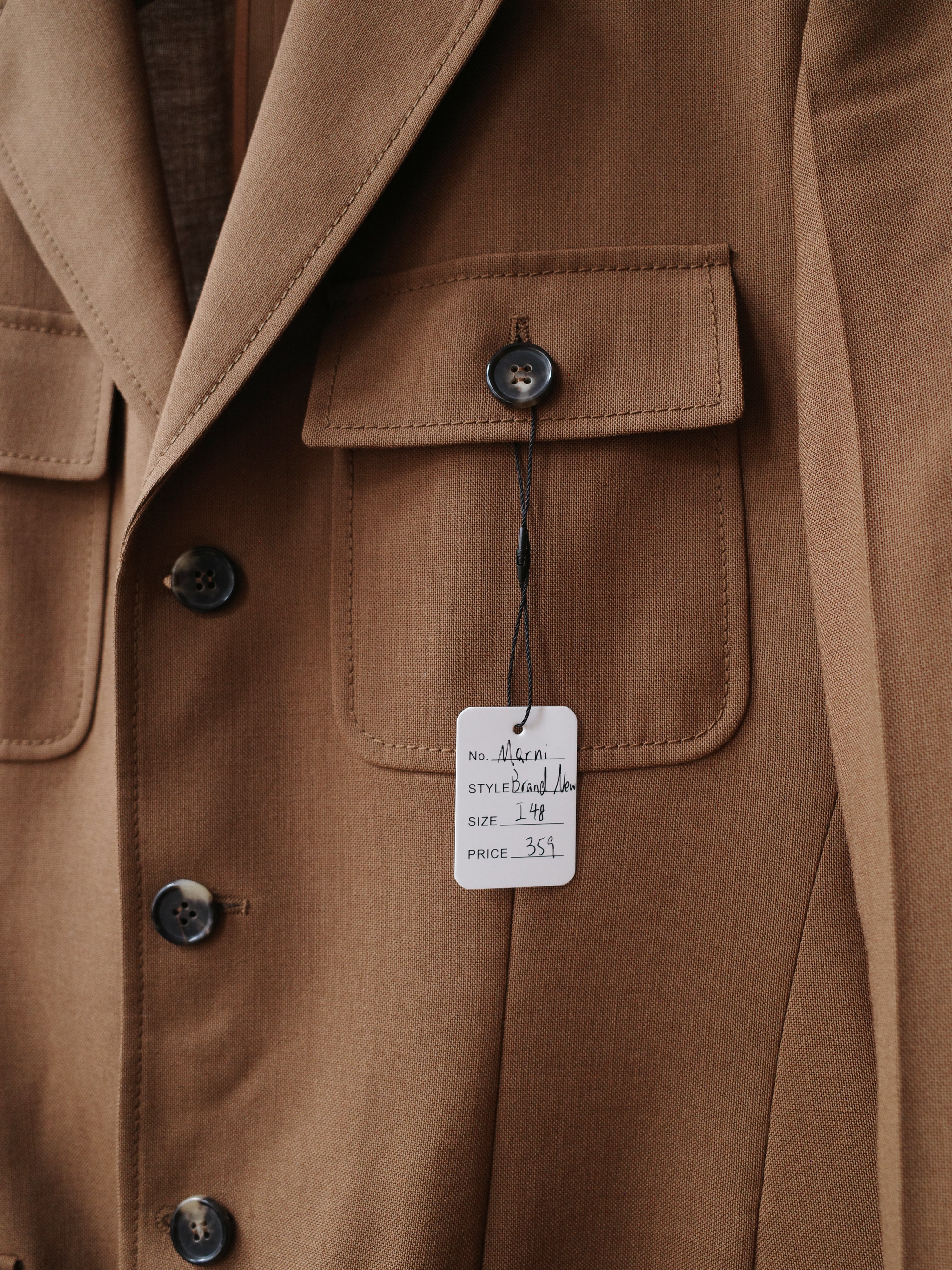 Marni Structured Utility Blazer – EARTH 土