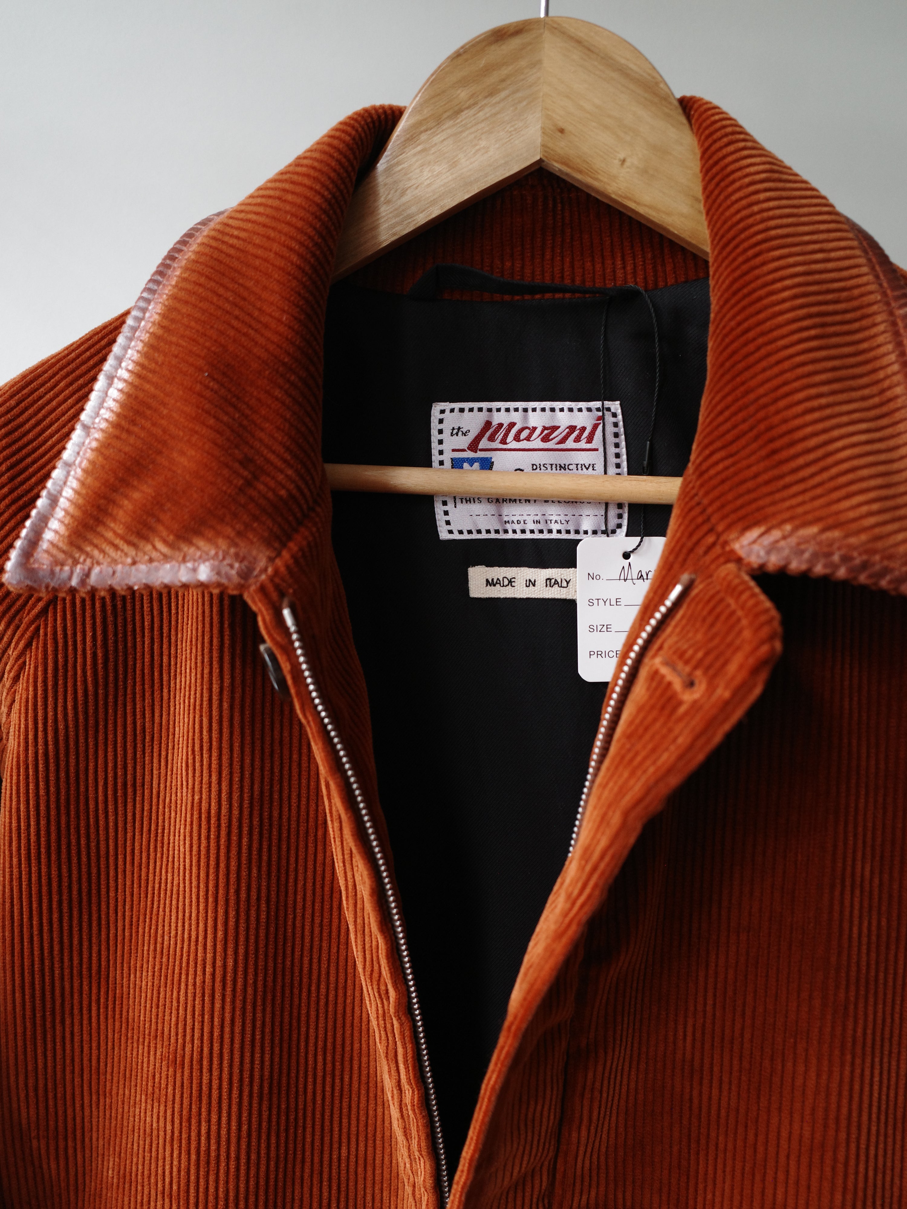 Marni Corduroy Padded Jacket – EARTH 土