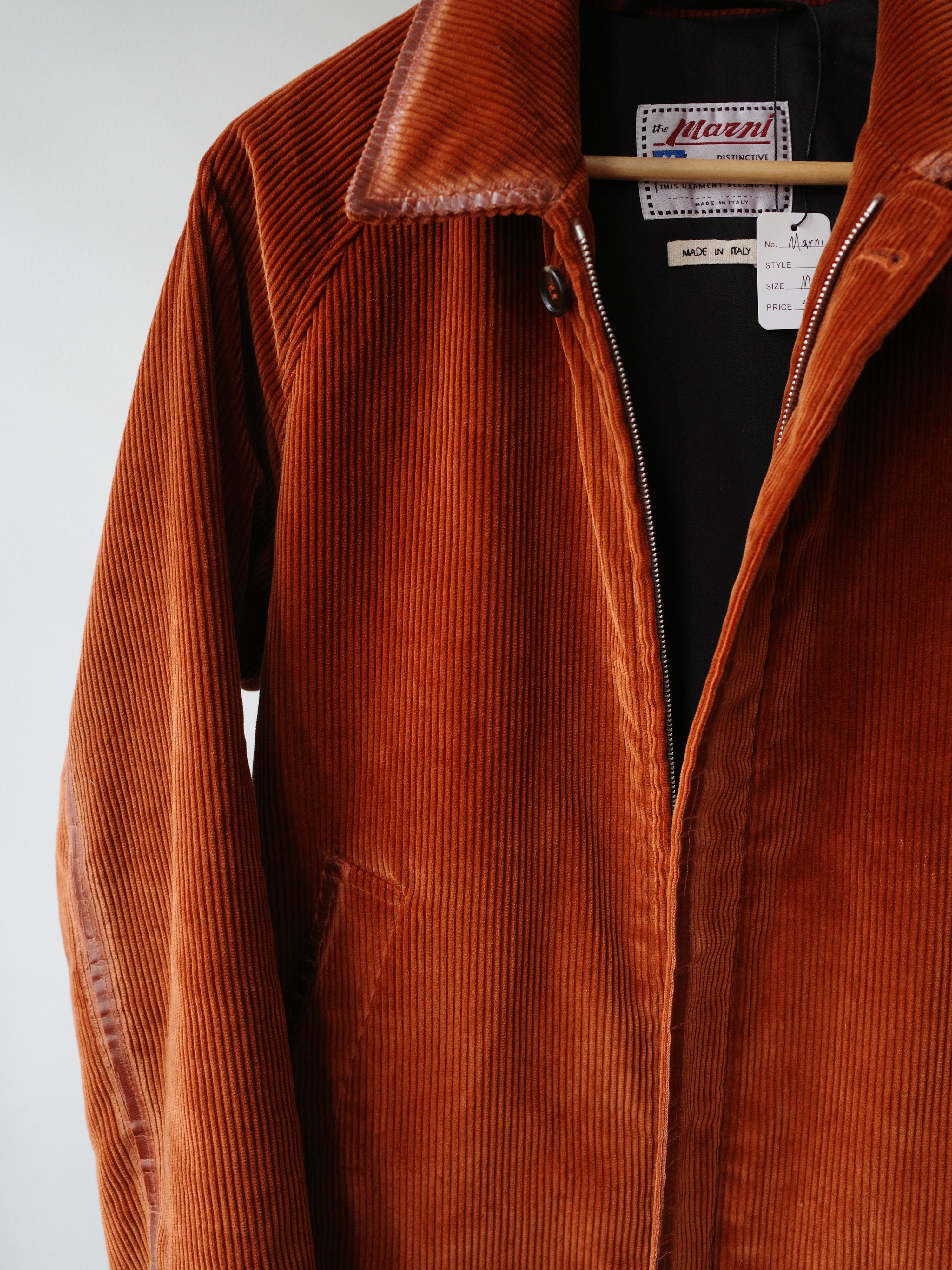 Marni Corduroy Padded Jacket – EARTH 土