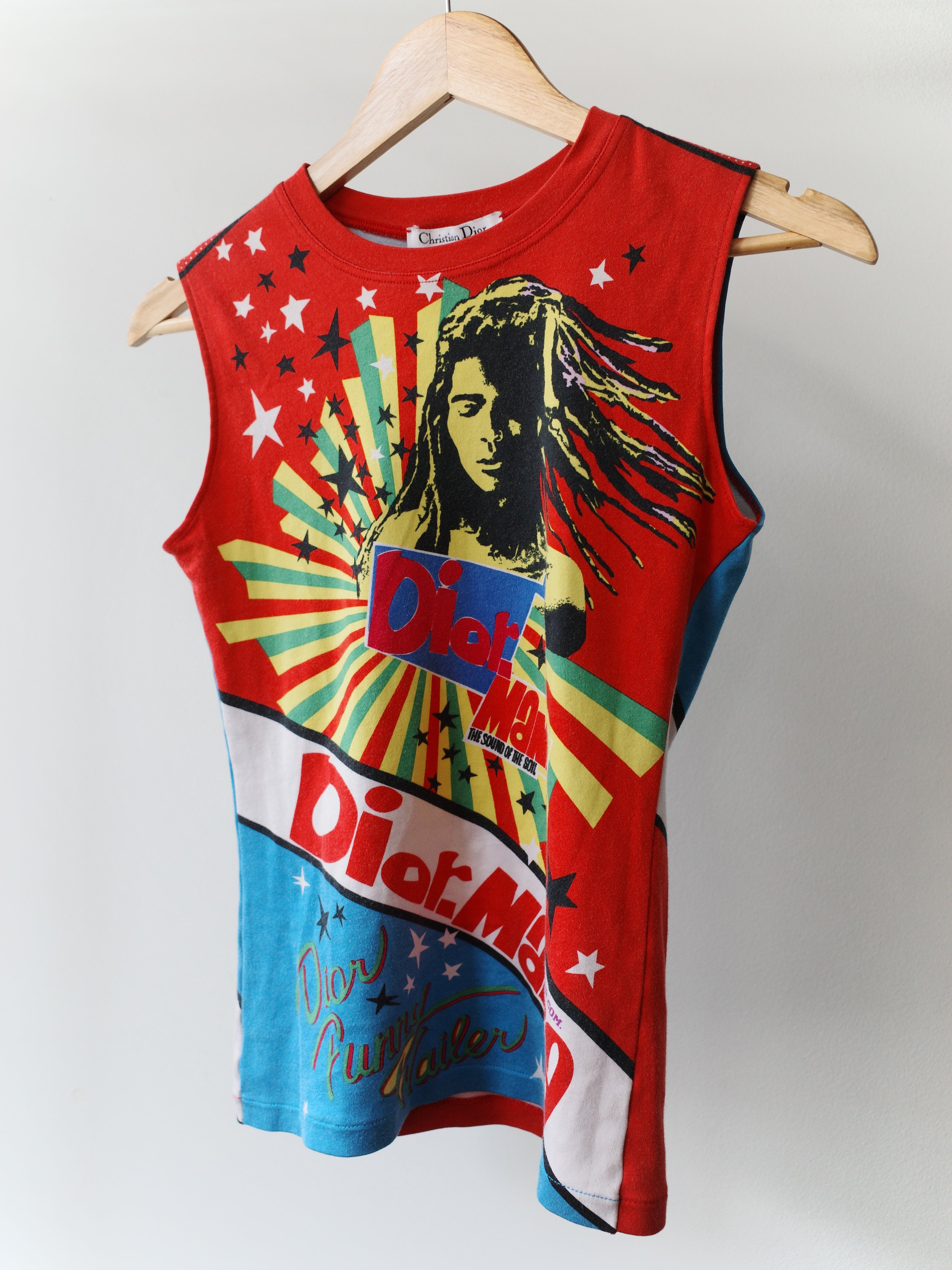 Christian Dior by John Galliano Rasta Tank – FIRE 火
