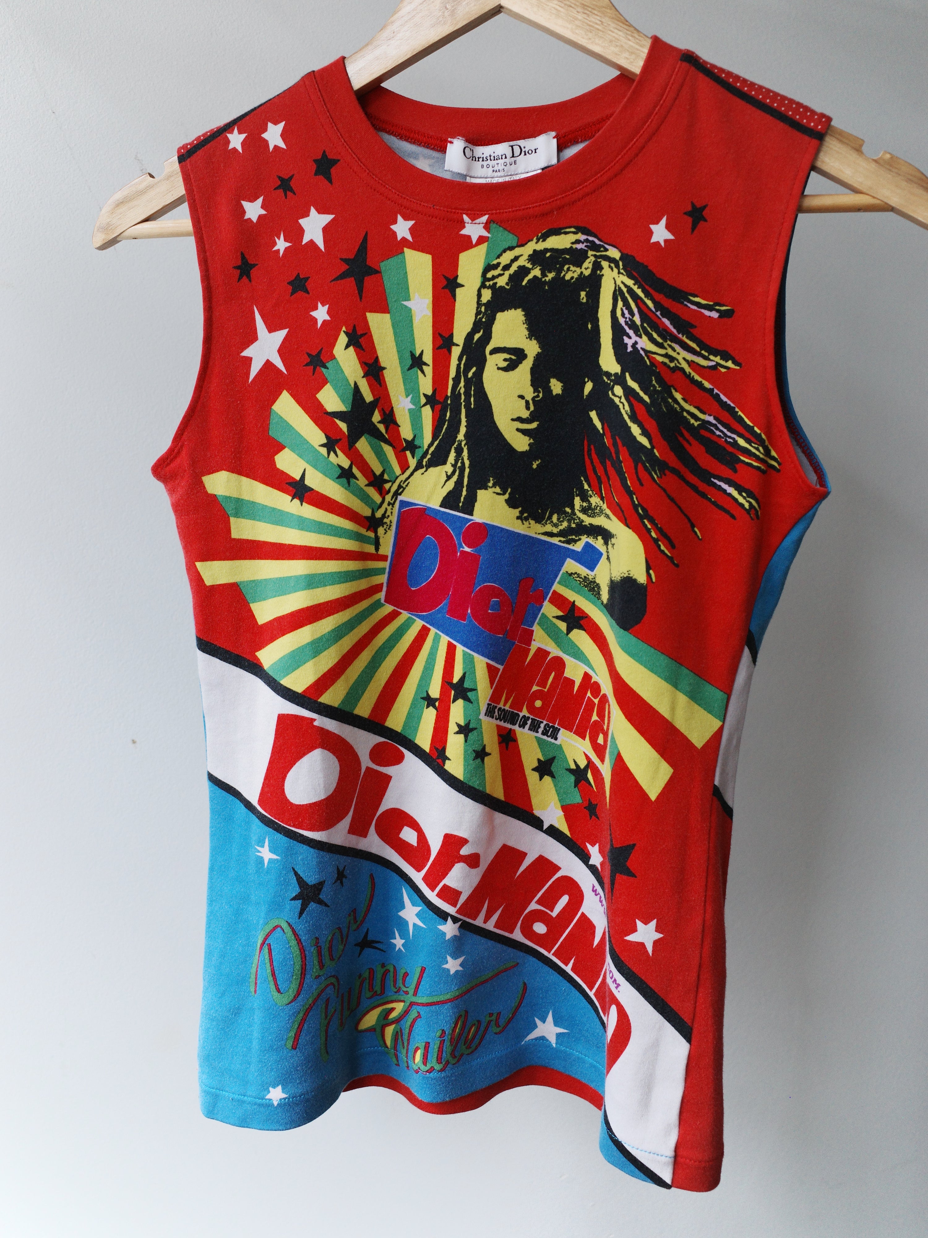 Christian Dior by John Galliano Rasta Tank – FIRE 火