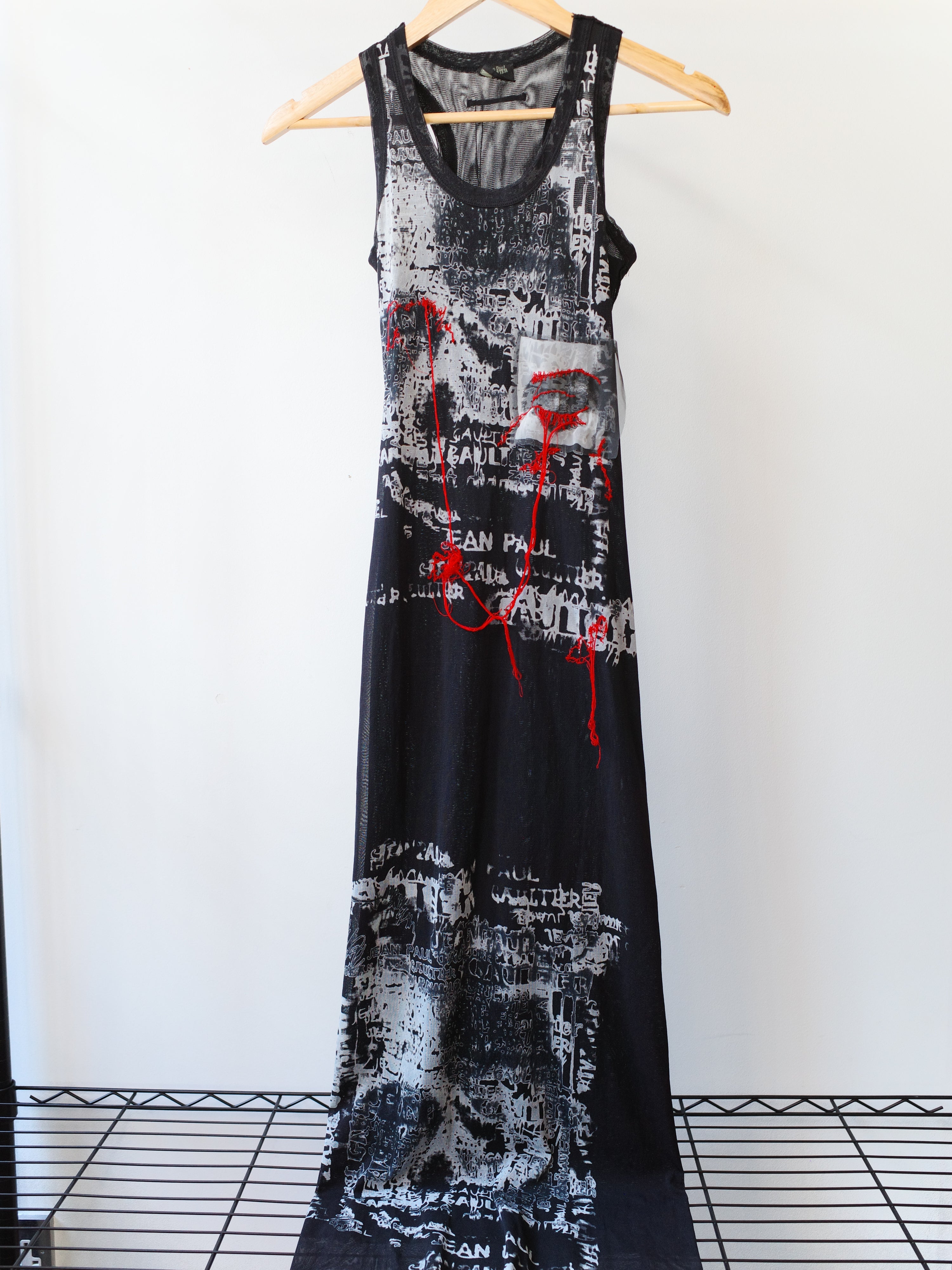 Jean Paul Gaultier Gothic Mesh Dress – METAL 金