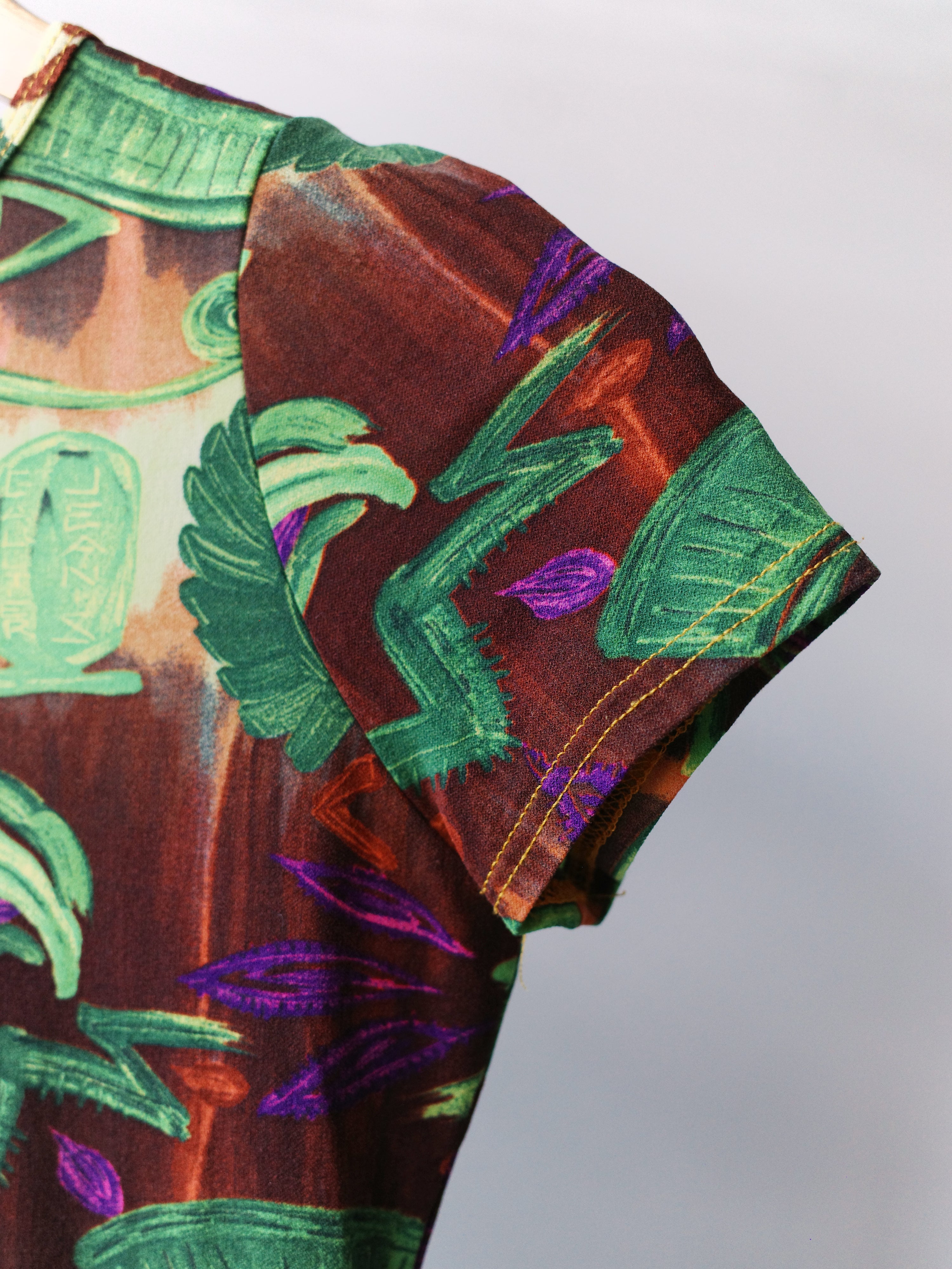 Jean Paul Gaultier Gothic-Eye Print Dress – WOOD 木