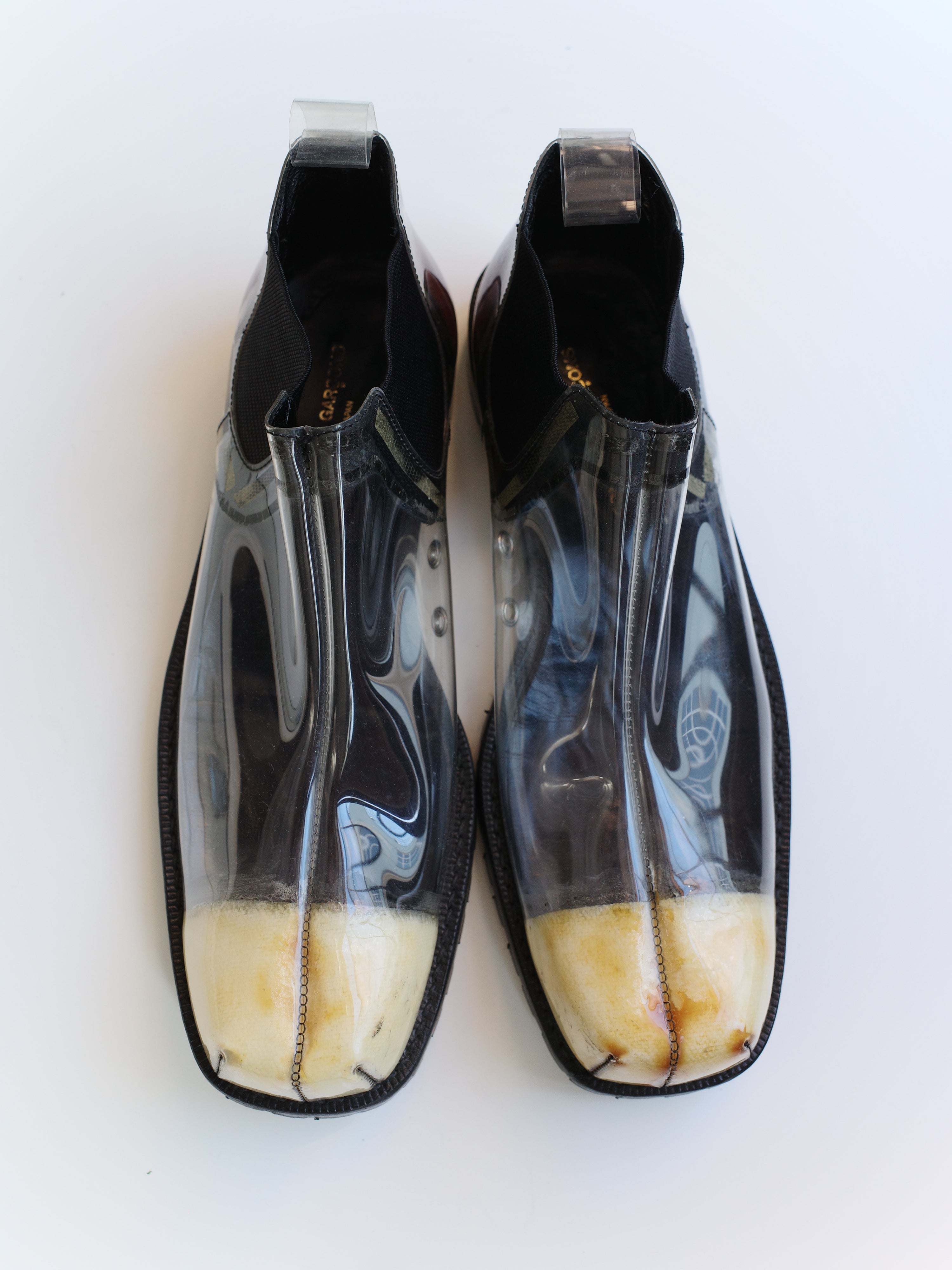 Comme des Garçons Transparent PVC Cover Shoes –METAL 金