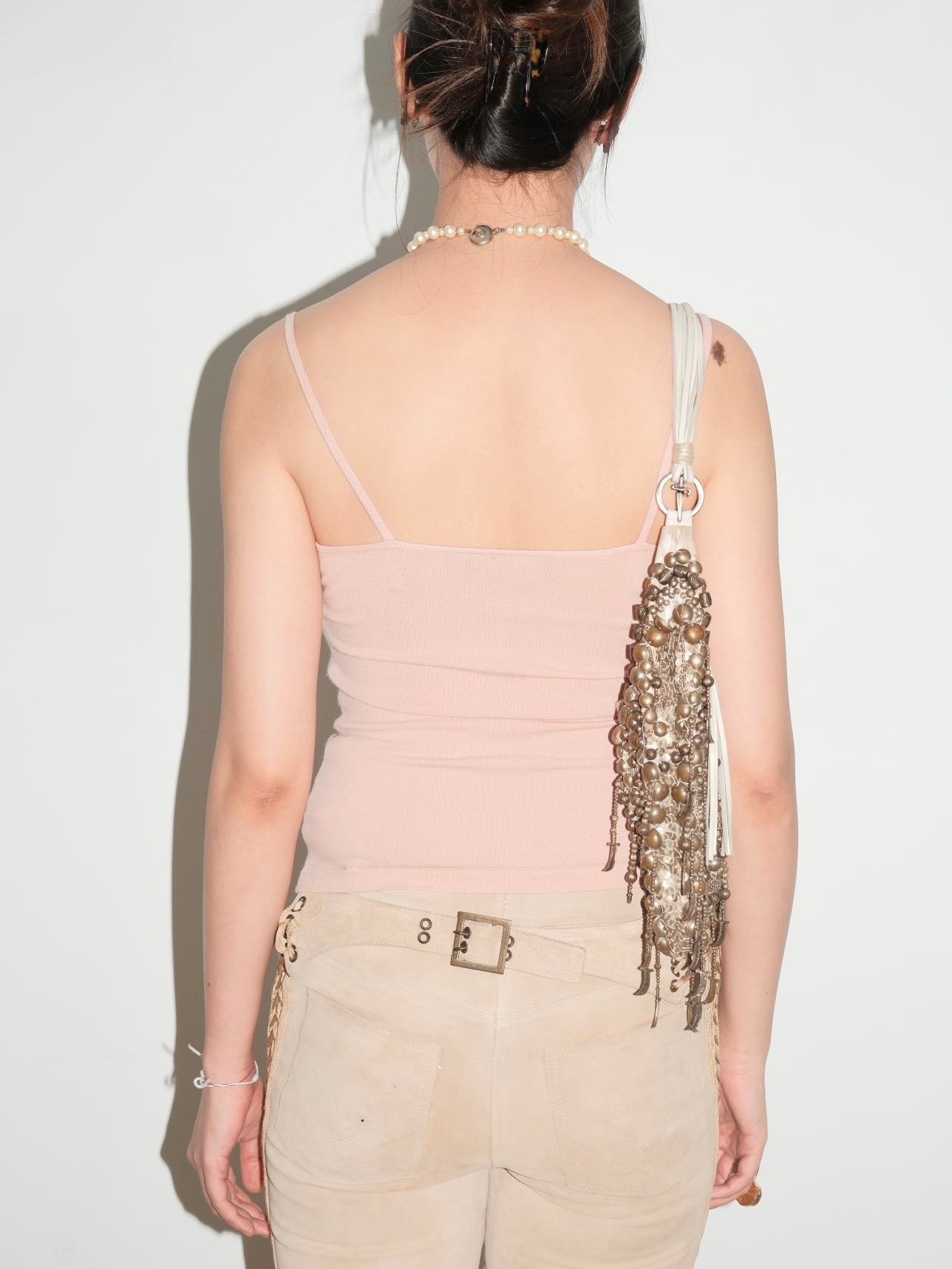 Dolce & Gabbana Lace-Up Corset-Front Jersey Top – EARTH 土