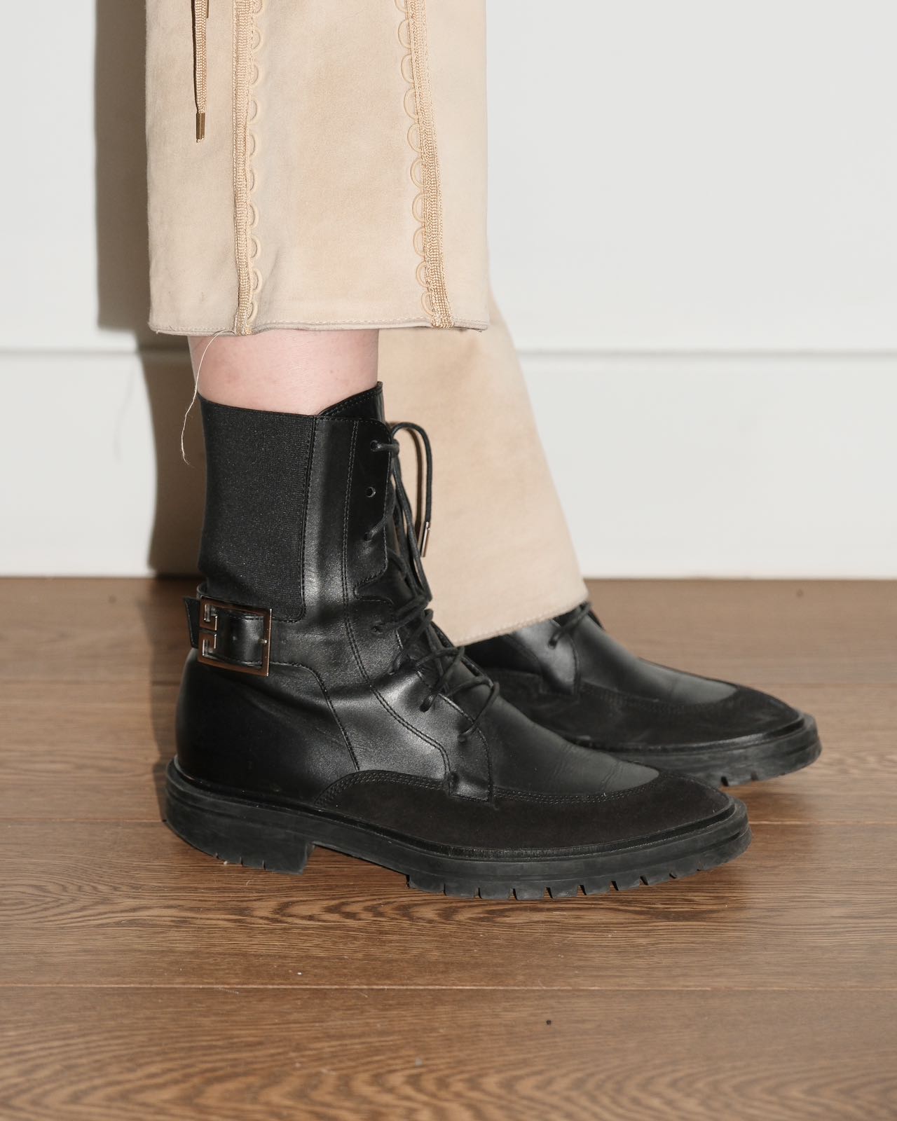 GIVENCHY Hybrid Tactical Combat Boots – METAL 金