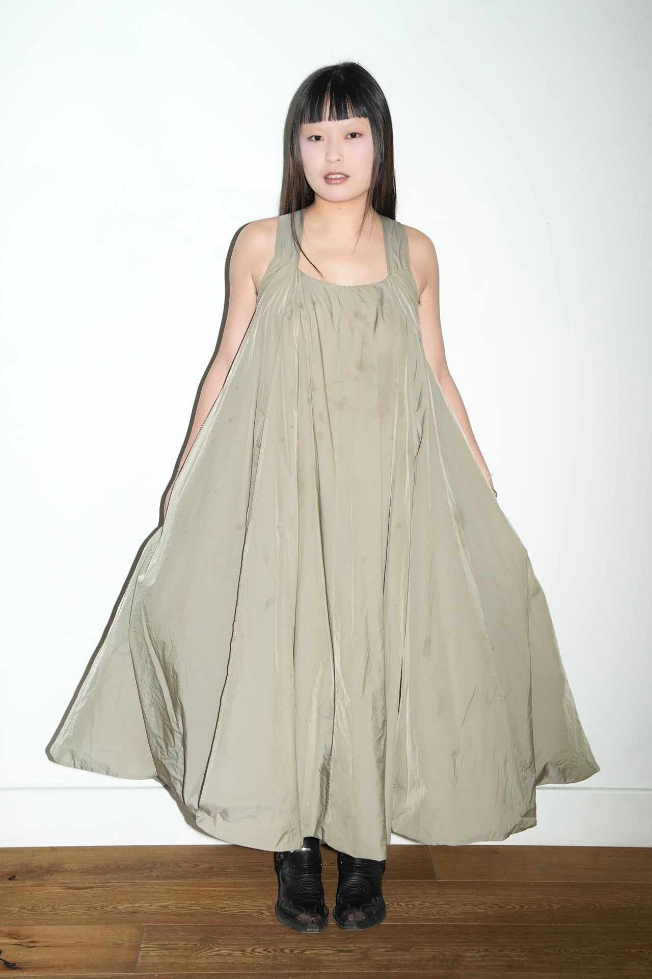 Issey Miyake Technology fabric Light Weight Parachute Dress