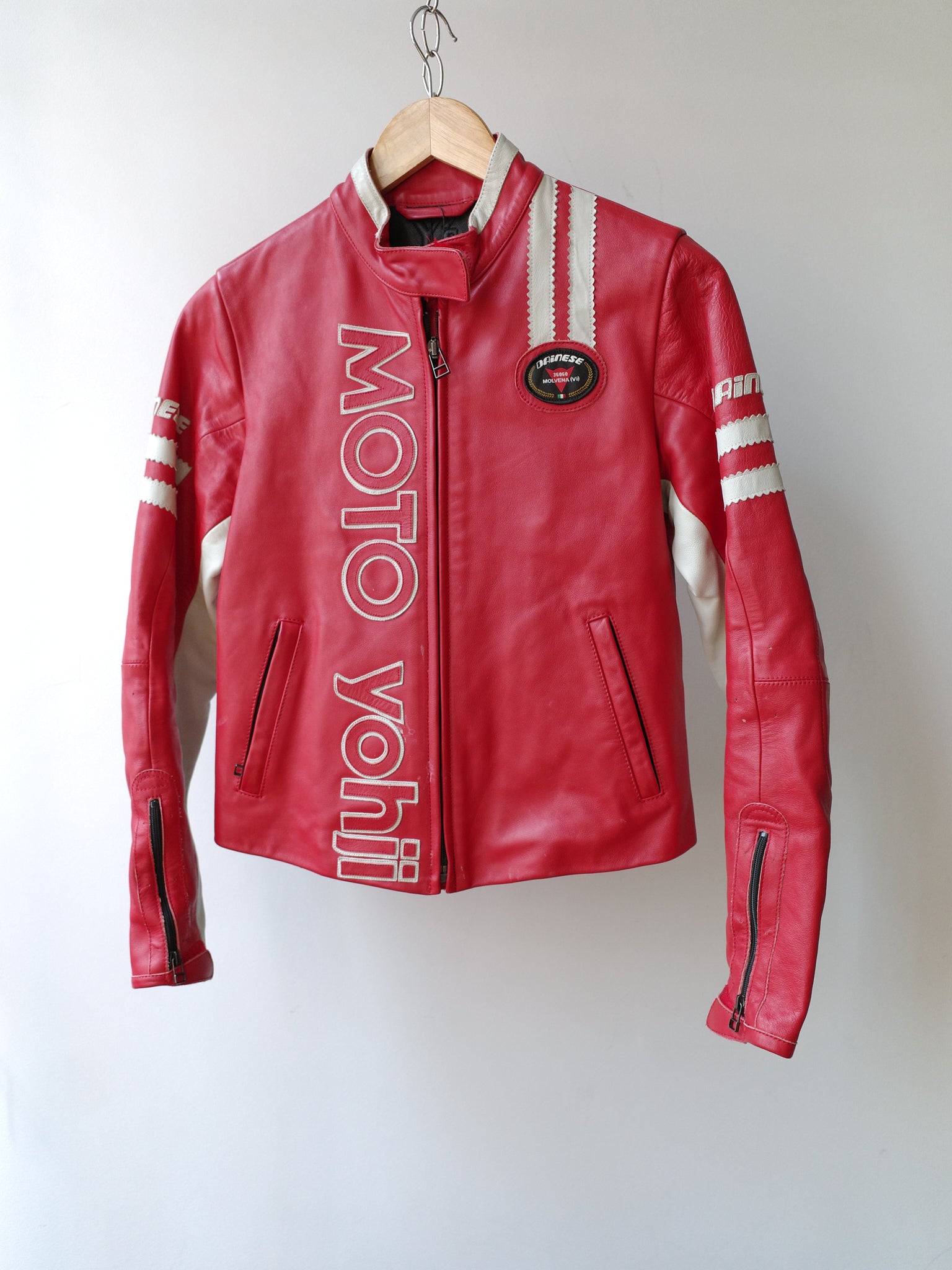 Y’s × Dainese Moto Leather Jacket – FIRE 火