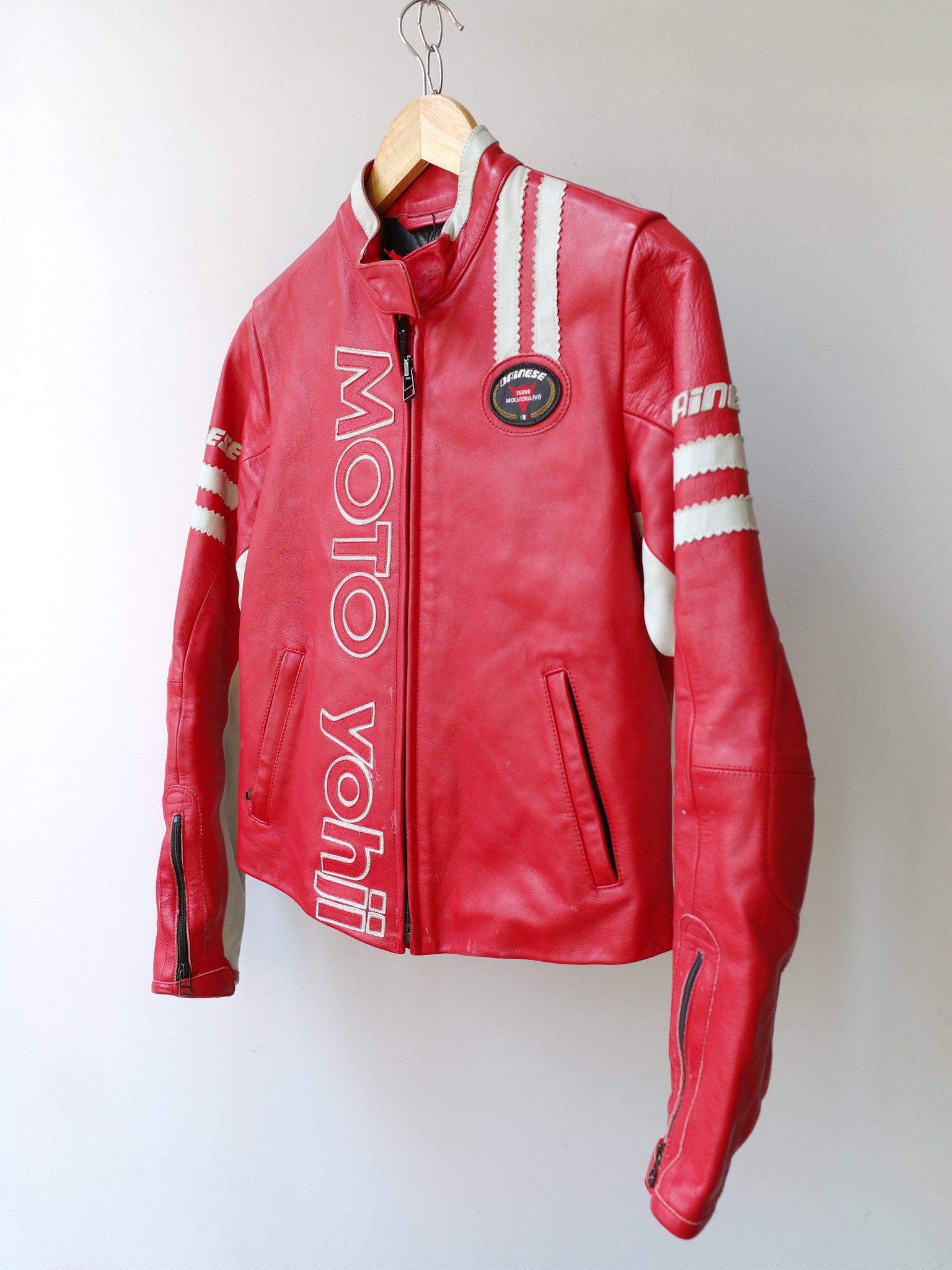 Y’s × Dainese Moto Leather Jacket – FIRE 火
