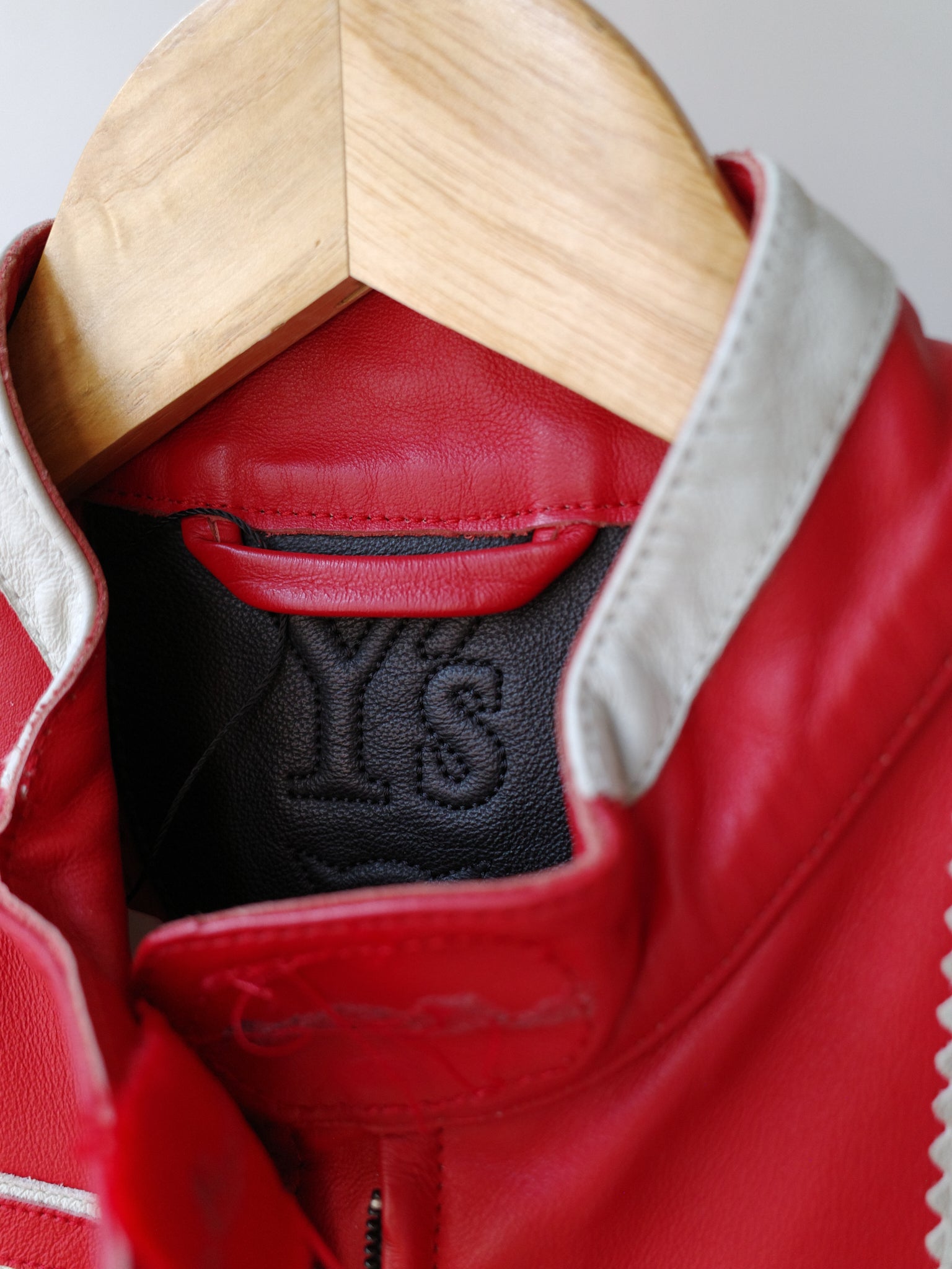 Y’s × Dainese Moto Leather Jacket – FIRE 火