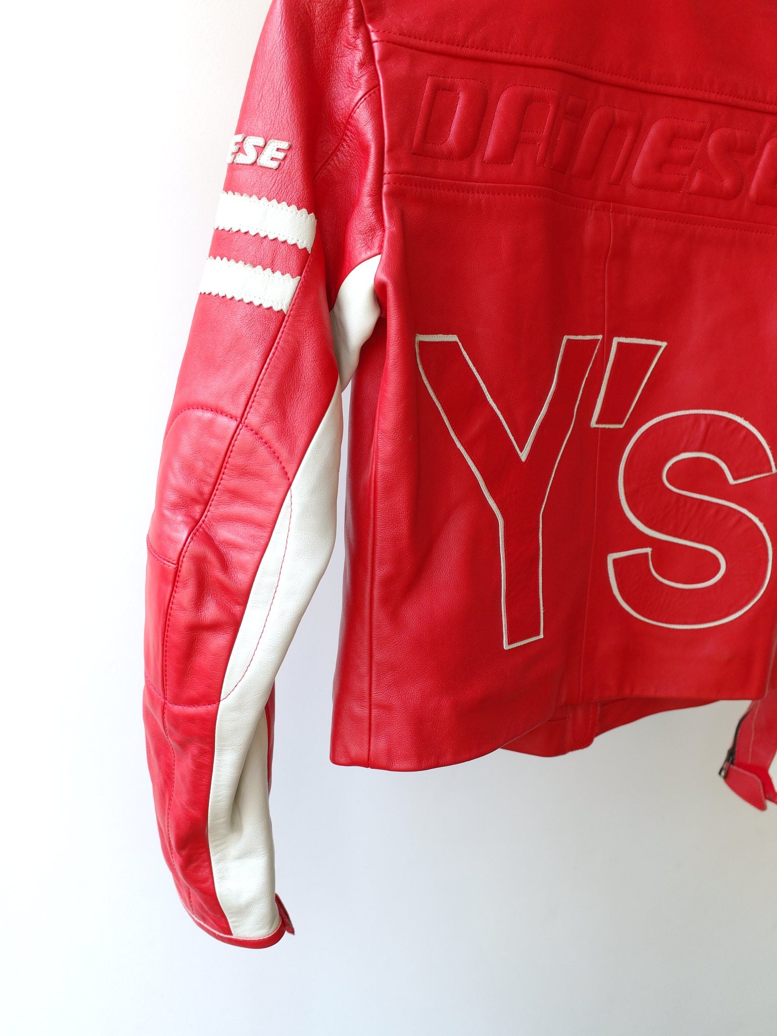 Y’s × Dainese Moto Leather Jacket – FIRE 火