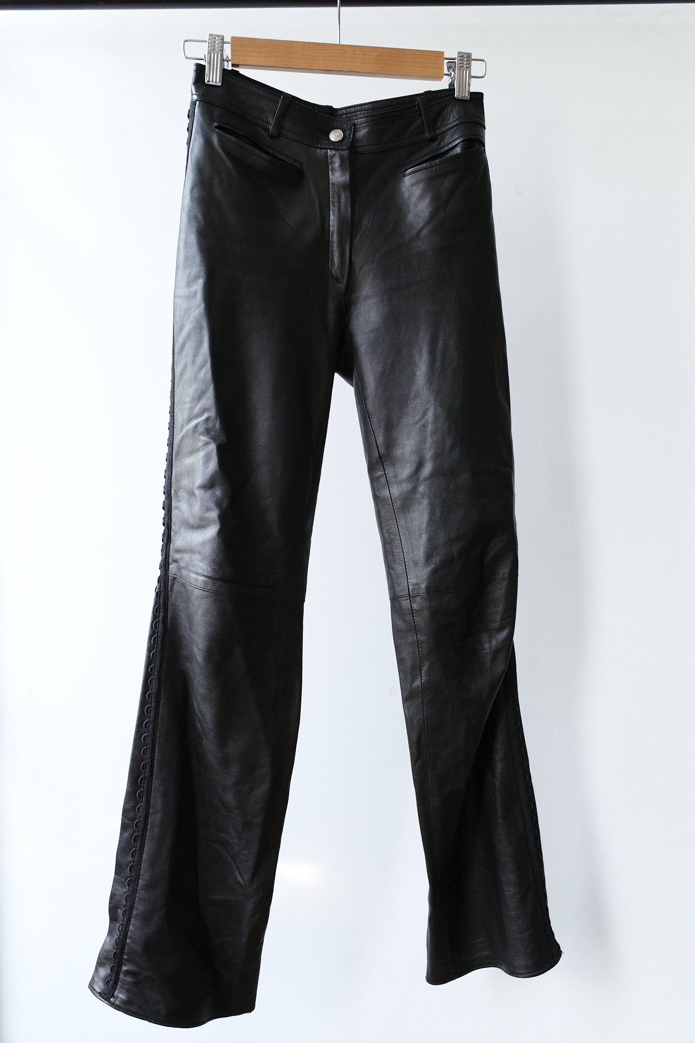 Christian Dior F/W 2003 “Hardcore Romance” Bondage Leather Pants – METAL 金