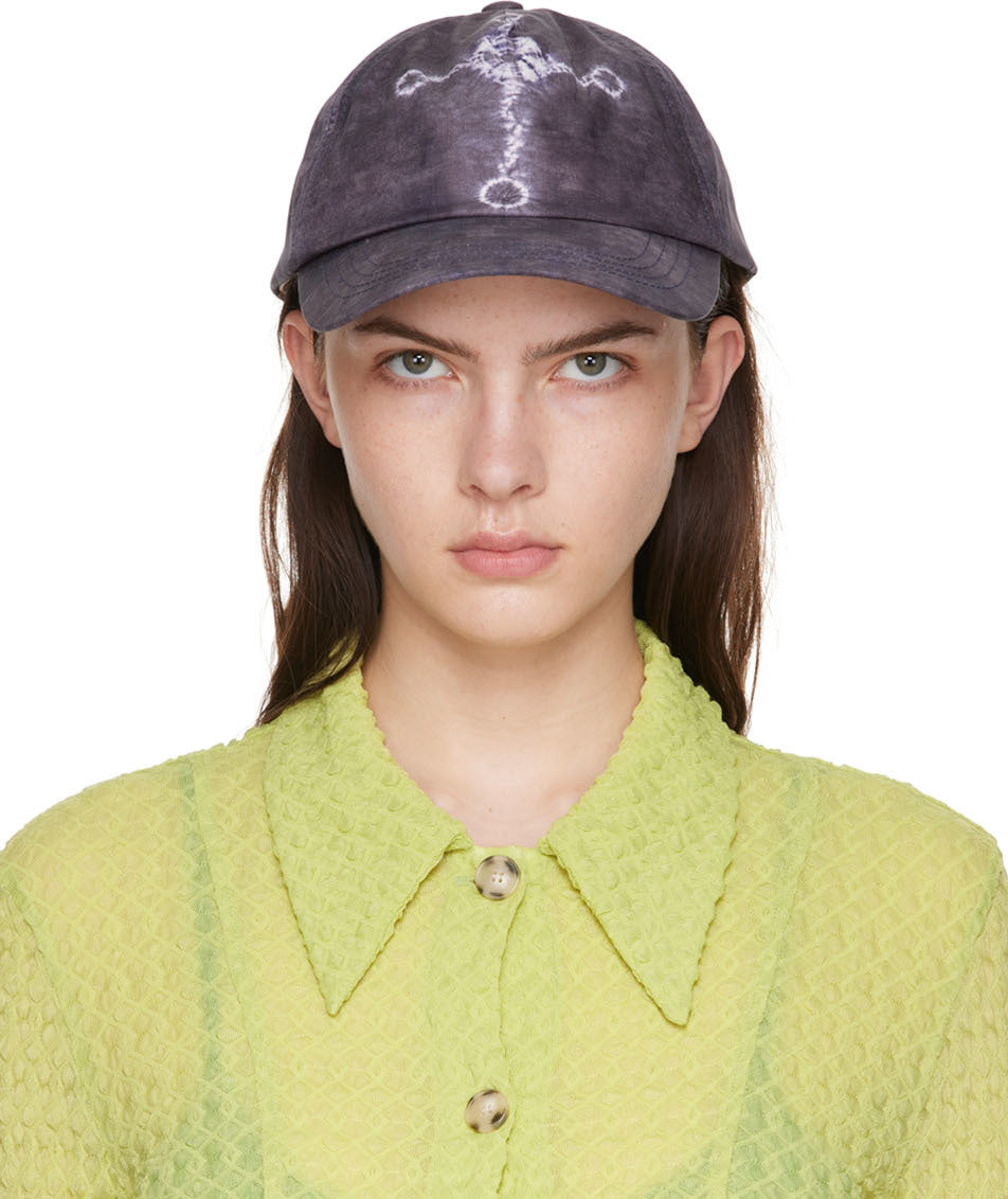 Acne Studios Tie-Dye Cotton Cap – WOOD 木