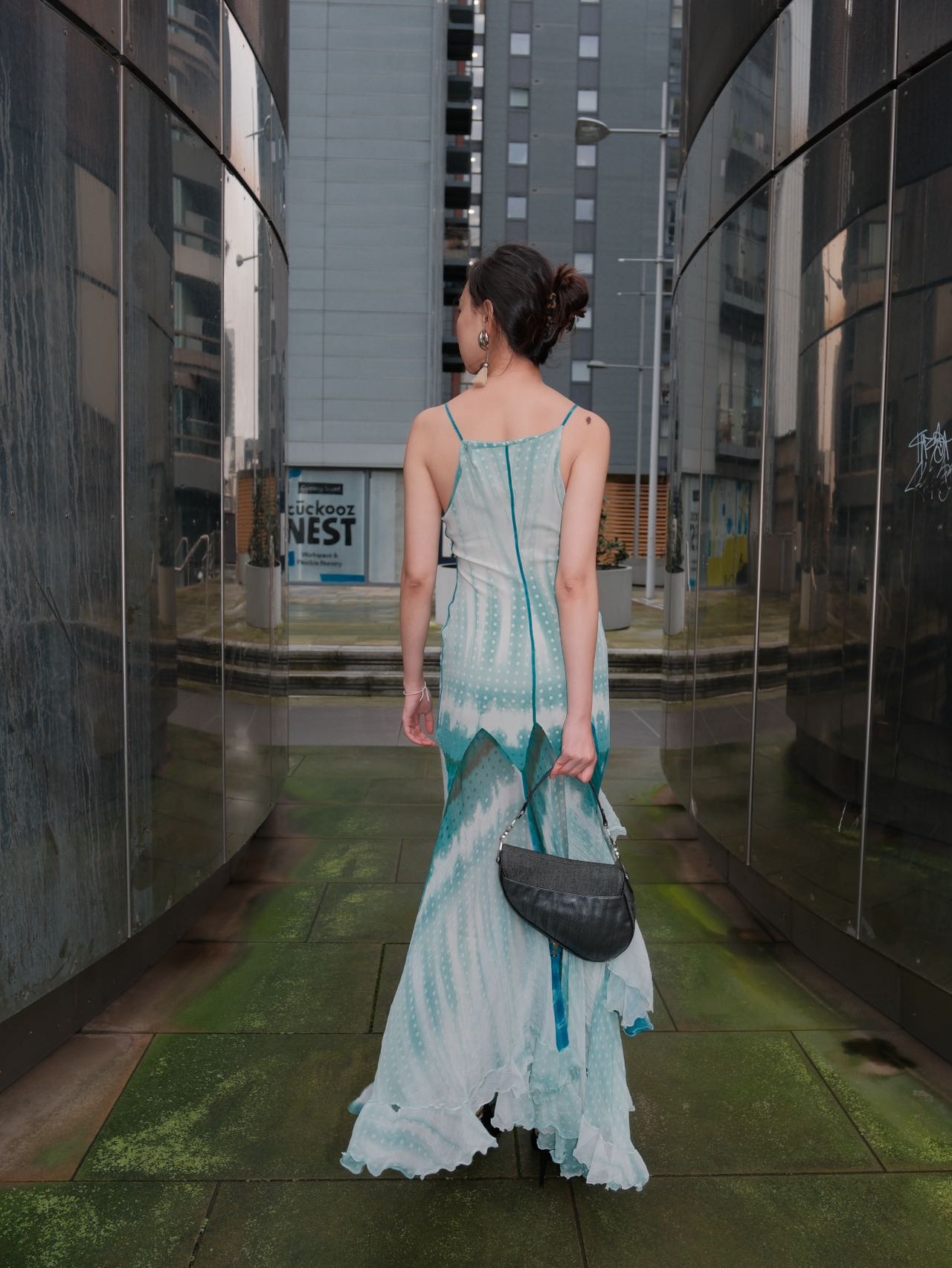 Christian Dior S/S 2001 “Cadillac” Saddle Bag – METAL 金