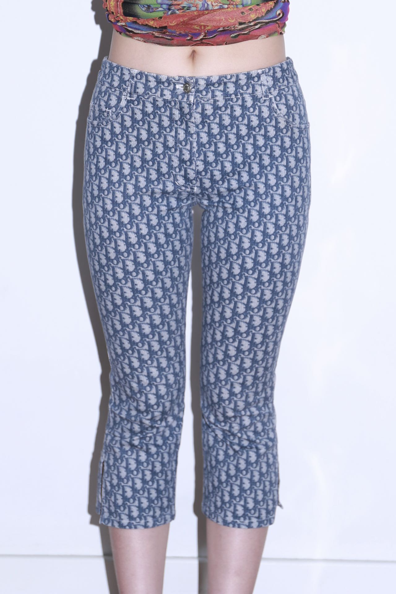 Christian Dior by John Galliano Diorissimo Monogram Capri Pants – EARTH 土